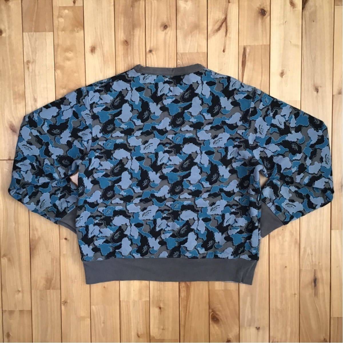 Bape × Kaws BAPE × kaws 🔥reversible🔥 sweat shirt cloud camo Size US M / EU 48-50 / 2 - 3 Thumbnail