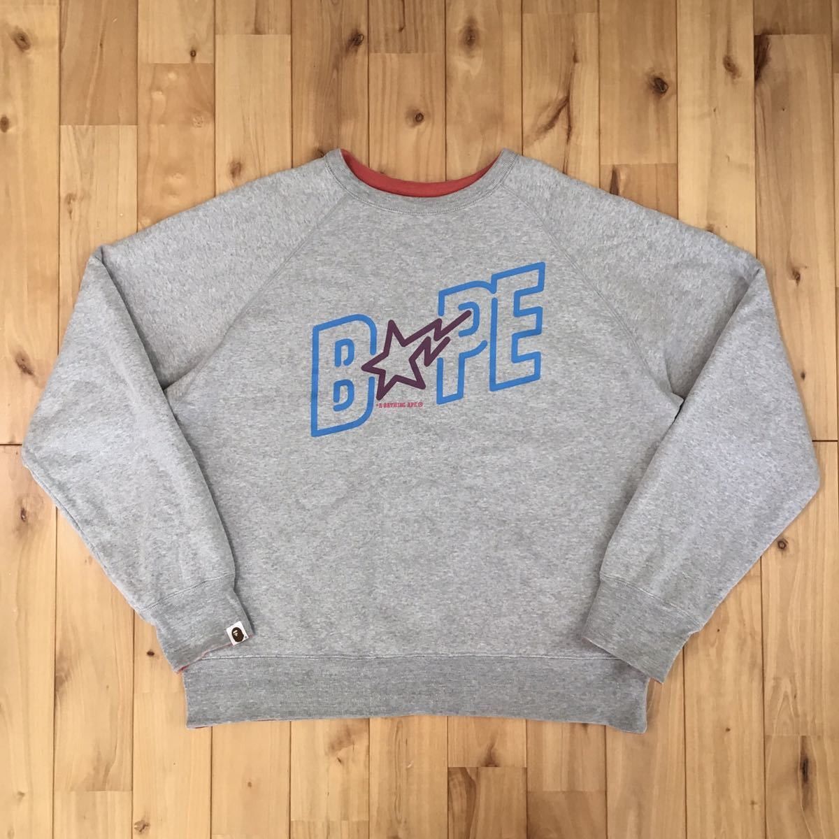 Bape 🔥Reversible🔥 BAPE sta sweat shirt red camo Size US S / EU 44-46 / 1 - 5 Thumbnail