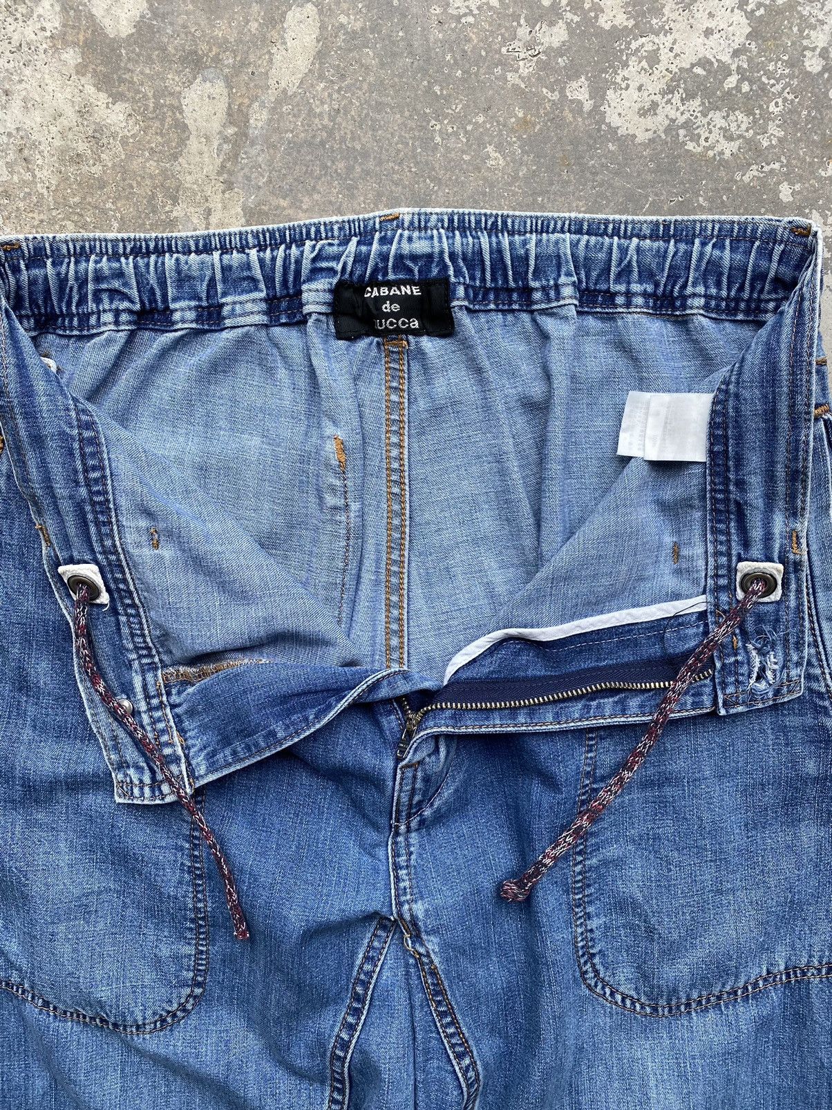 CABANE de ZUCCa 💥Archive💥 CABANE de ZUCCA by Issey Miyake Multi Pocket Jeans Size US 33 - 15 Thumbnail