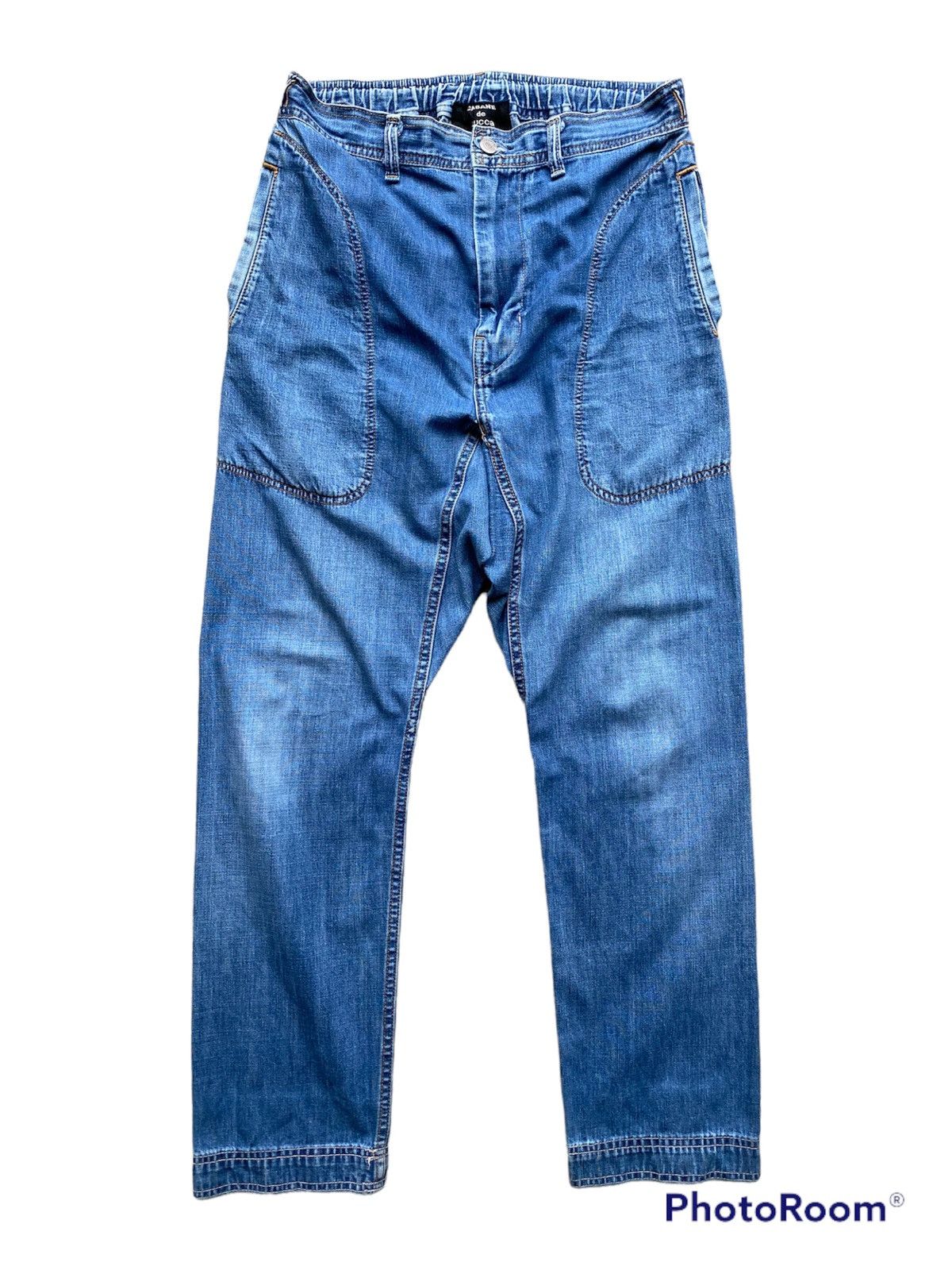Cabane De Zucca CABANE DE ZUCCA ARCHIVE BUTTONS PANTS JEANS DENIM 