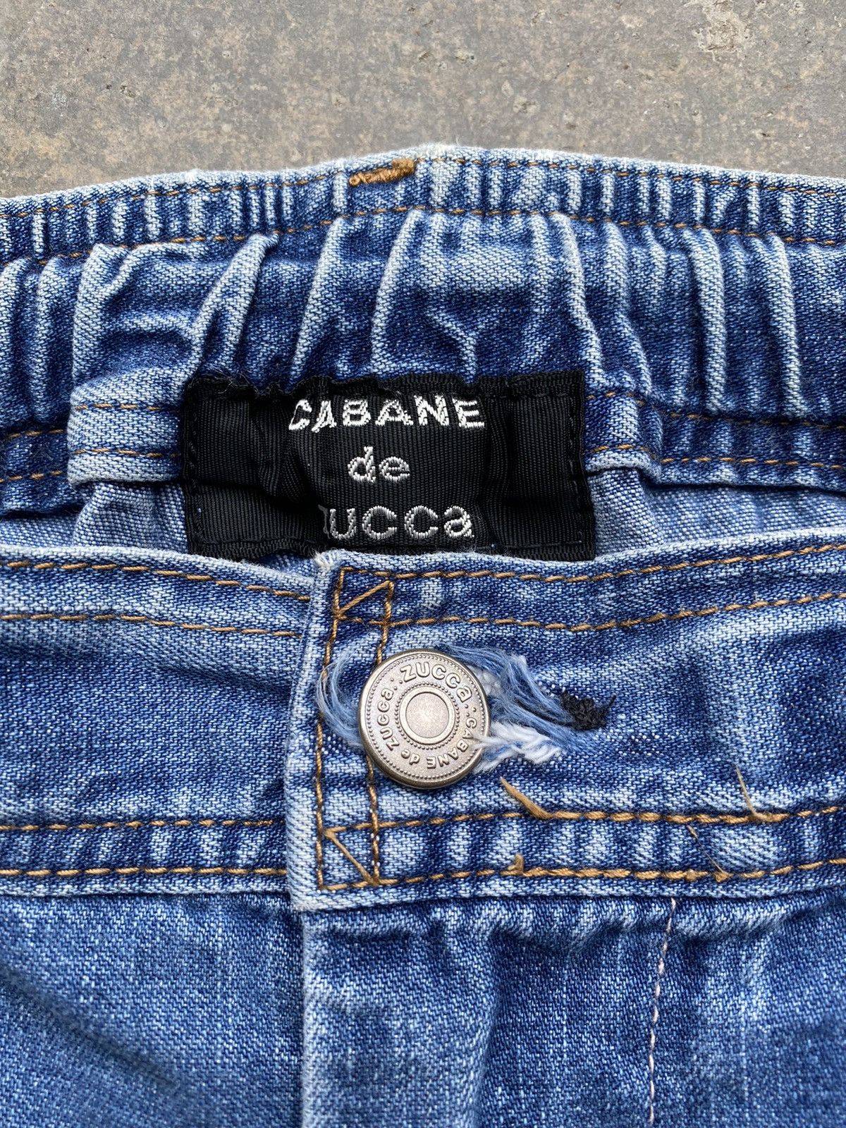 CABANE de ZUCCa 💥Archive💥 CABANE de ZUCCA by Issey Miyake Multi Pocket Jeans Size US 33 - 4 Thumbnail