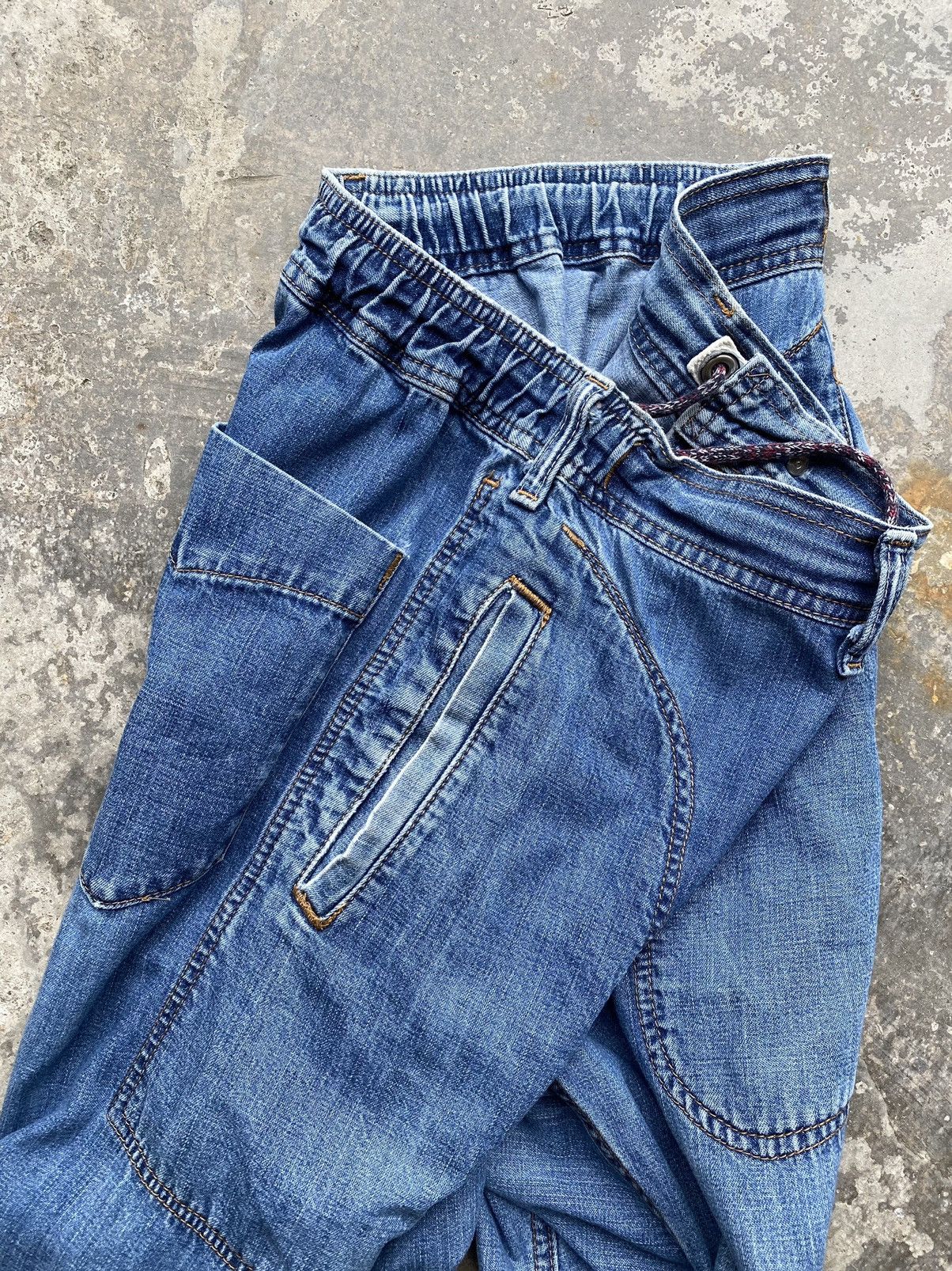 CABANE de ZUCCa 💥Archive💥 CABANE de ZUCCA by Issey Miyake Multi Pocket Jeans Size US 33 - 6 Thumbnail