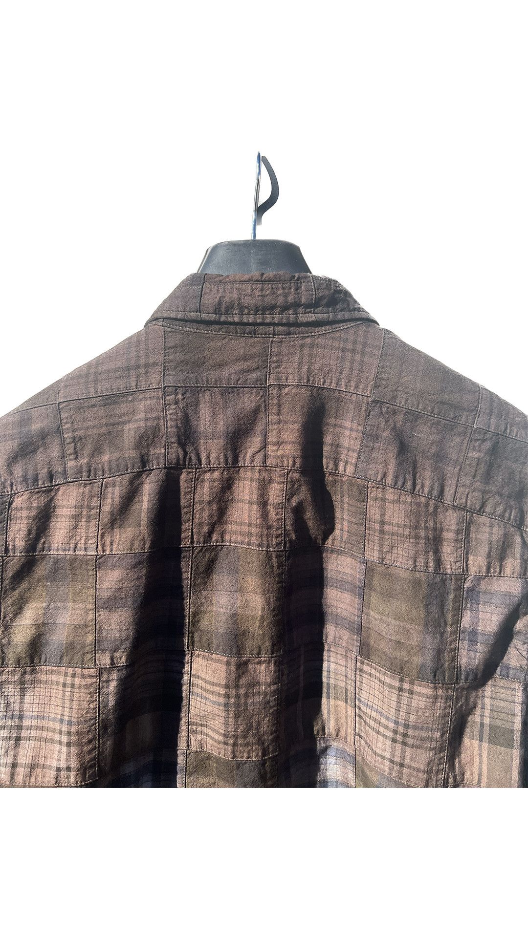 Eddie Bauer × Vintage Hand-Dyed Patchwork Shirt Size US L / EU 52-54 / 3 - 6 Thumbnail