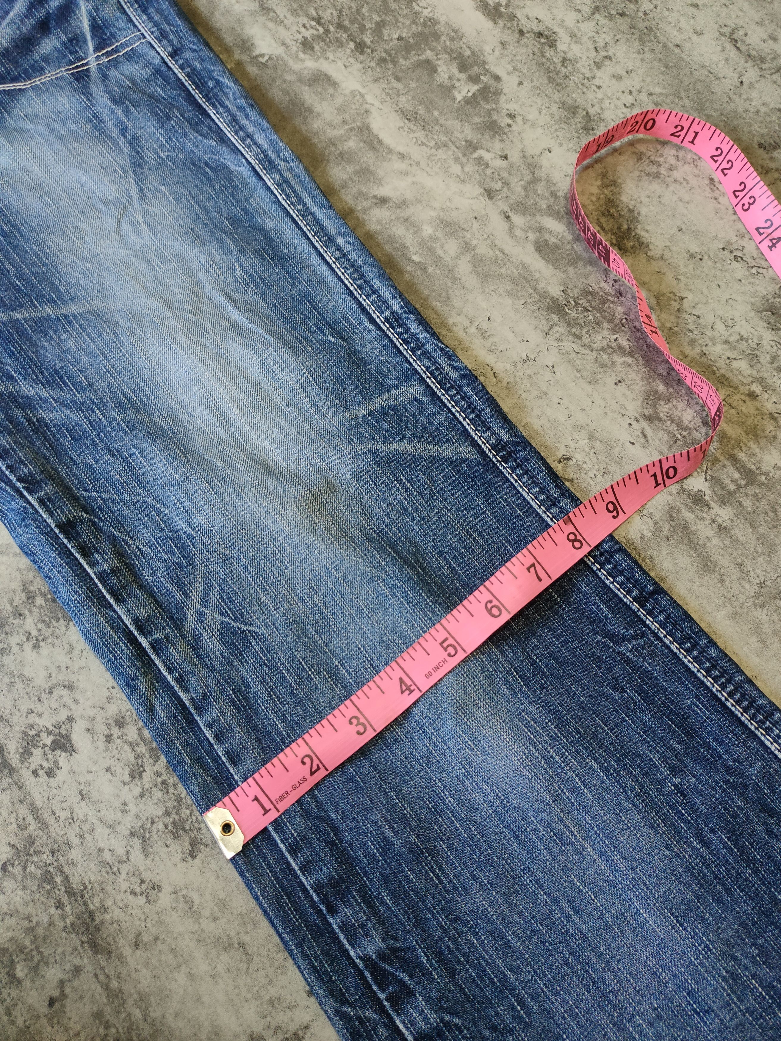 Edwin × Japanese Brand Vintage Edwin 503 Blue Trip Denim Size US 30 / EU 46 - 18 Thumbnail