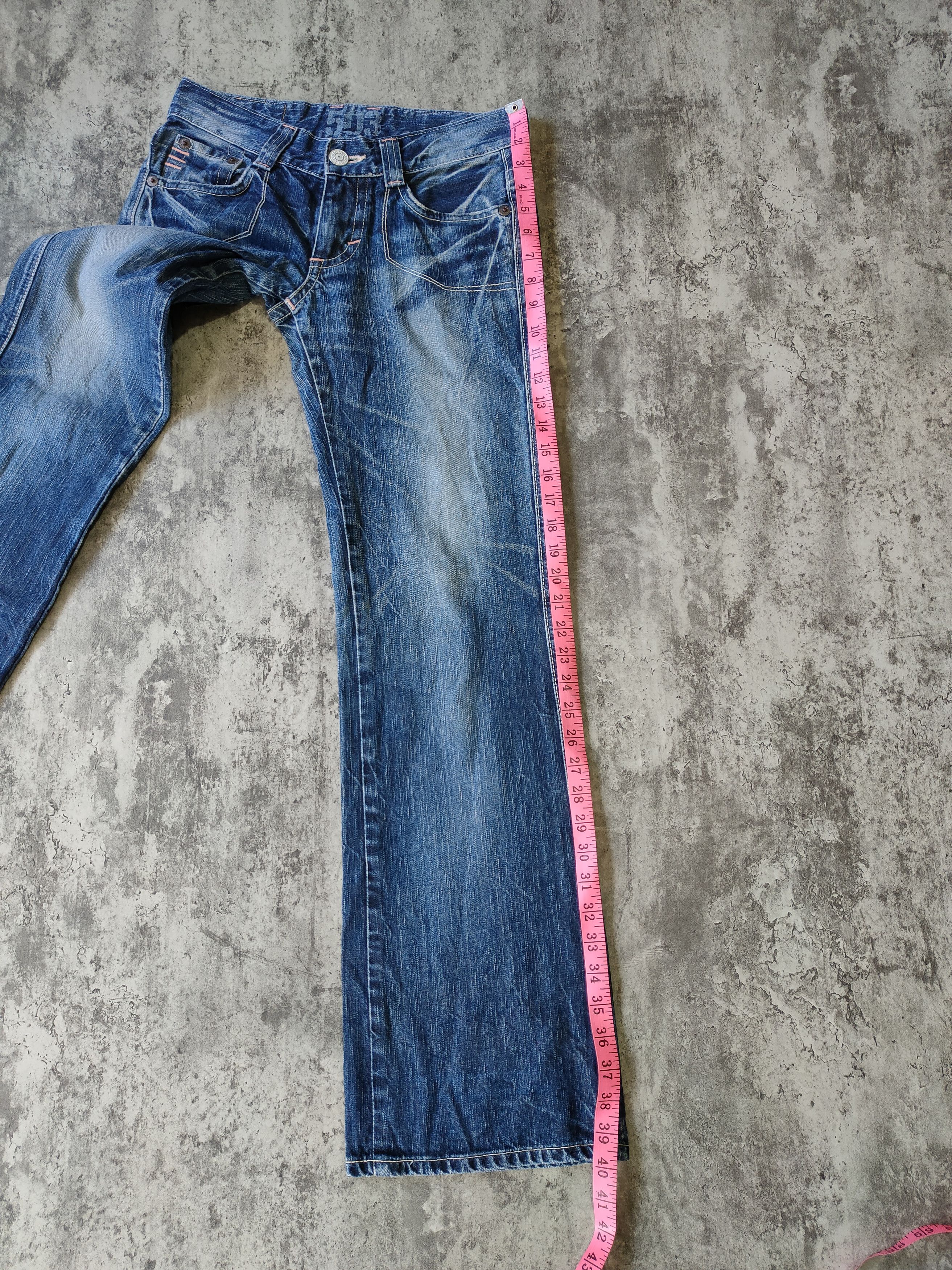 Edwin × Japanese Brand Vintage Edwin 503 Blue Trip Denim Size US 30 / EU 46 - 16 Thumbnail