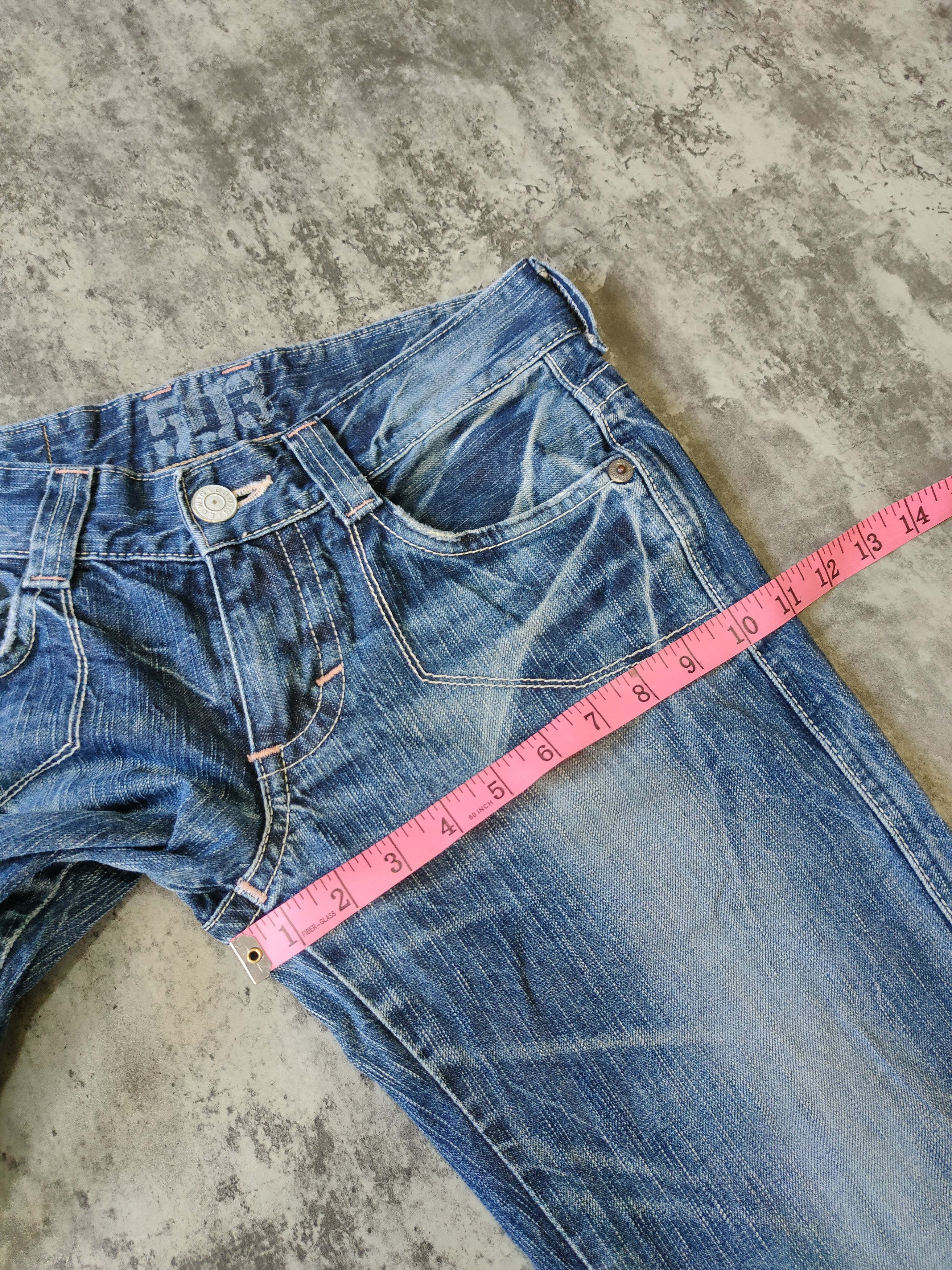 Edwin × Japanese Brand Vintage Edwin 503 Blue Trip Denim Size US 30 / EU 46 - 19 Thumbnail