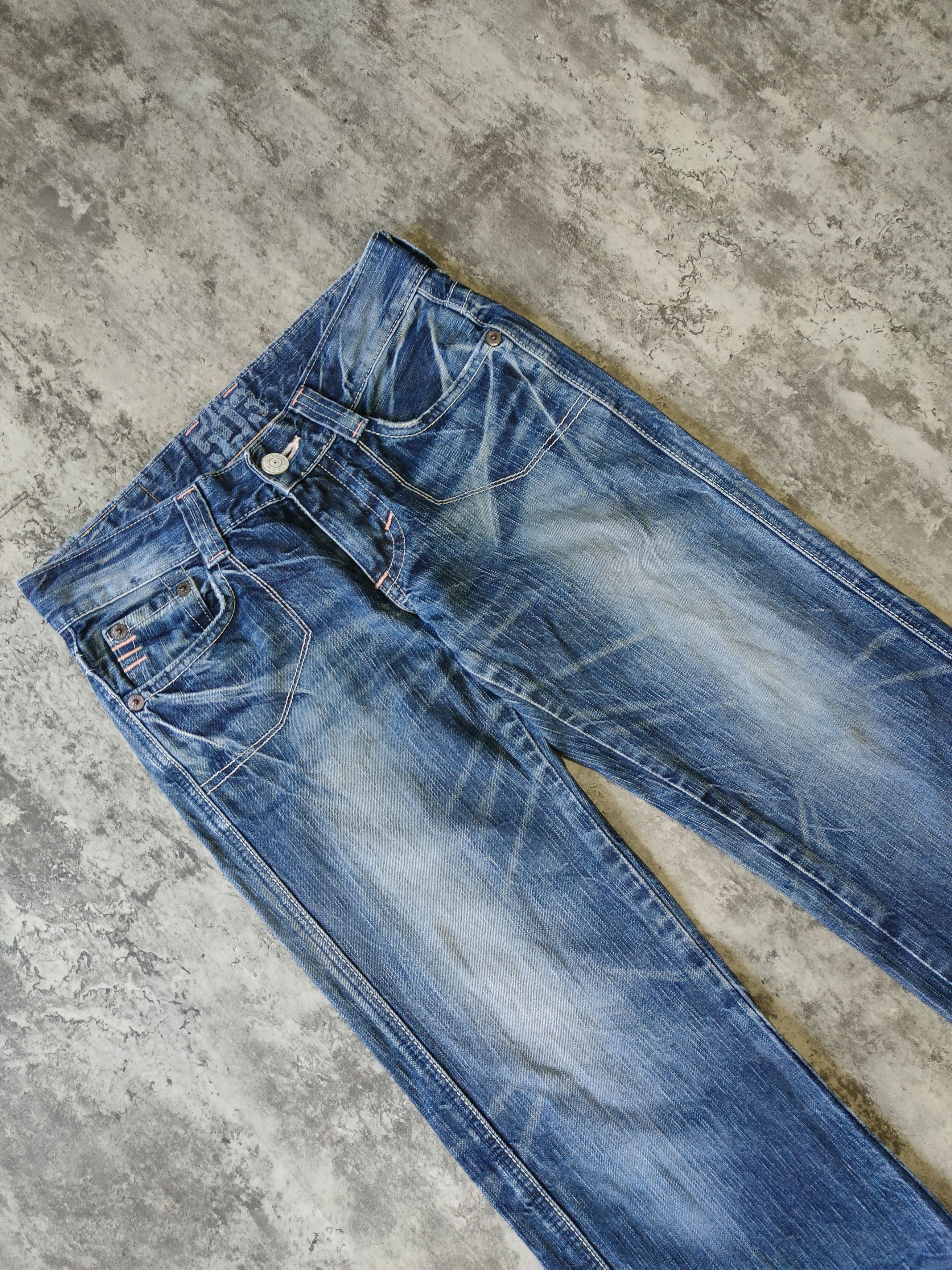 Edwin × Japanese Brand Vintage Edwin 503 Blue Trip Denim Size US 30 / EU 46 - 4 Thumbnail