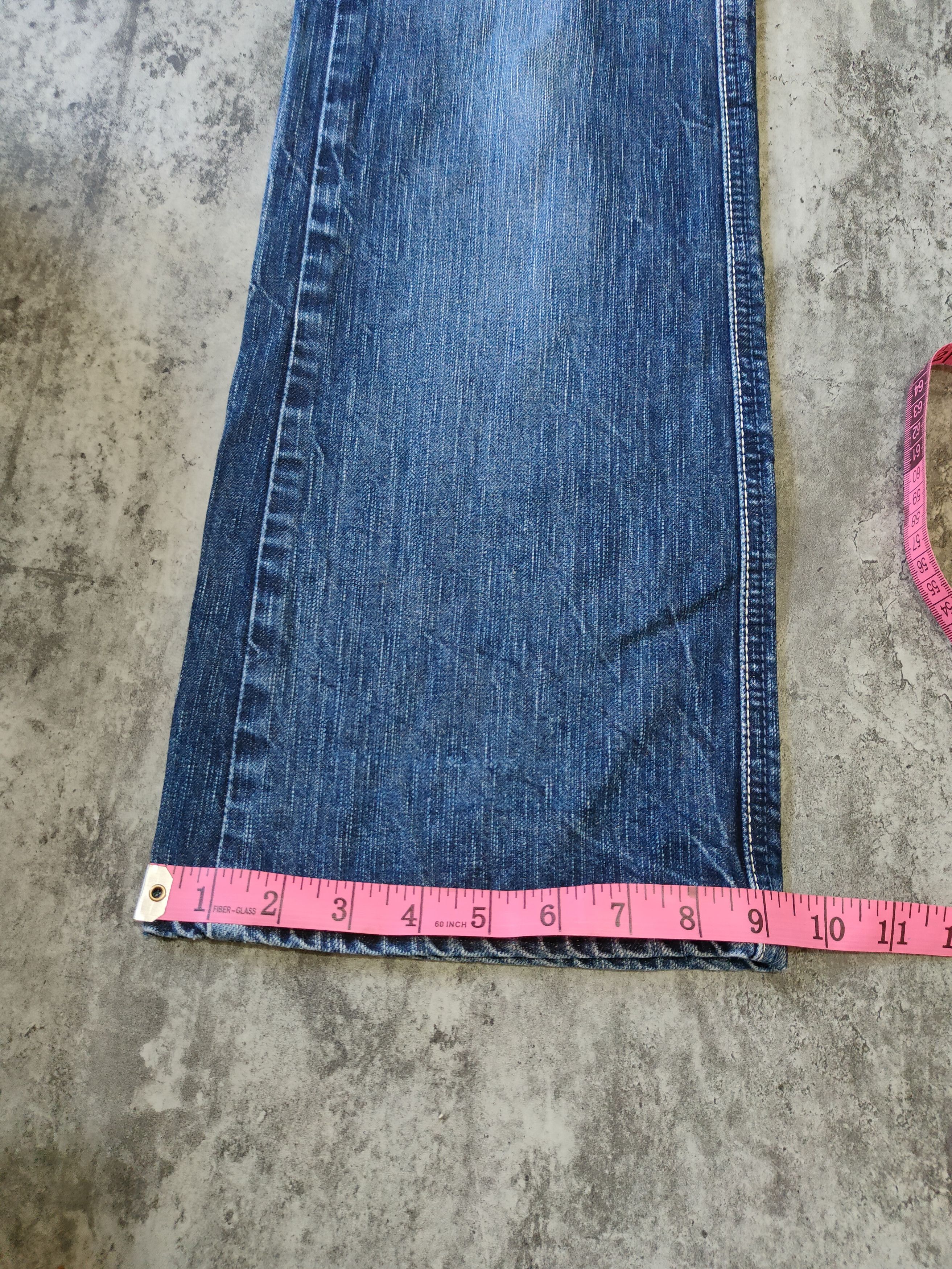 Edwin × Japanese Brand Vintage Edwin 503 Blue Trip Denim Size US 30 / EU 46 - 14 Thumbnail