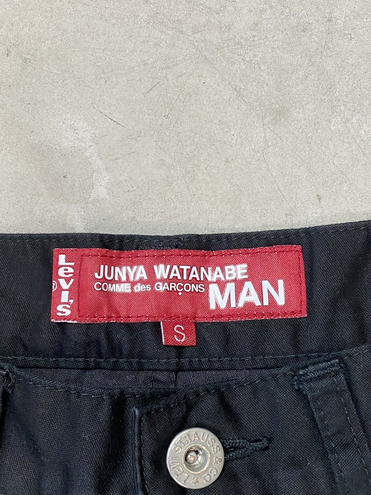 Comme des Garcons AW/13 Junya Watanabe Black Large Double Pocket Pants Size US 32 / EU 48 - 4 Thumbnail