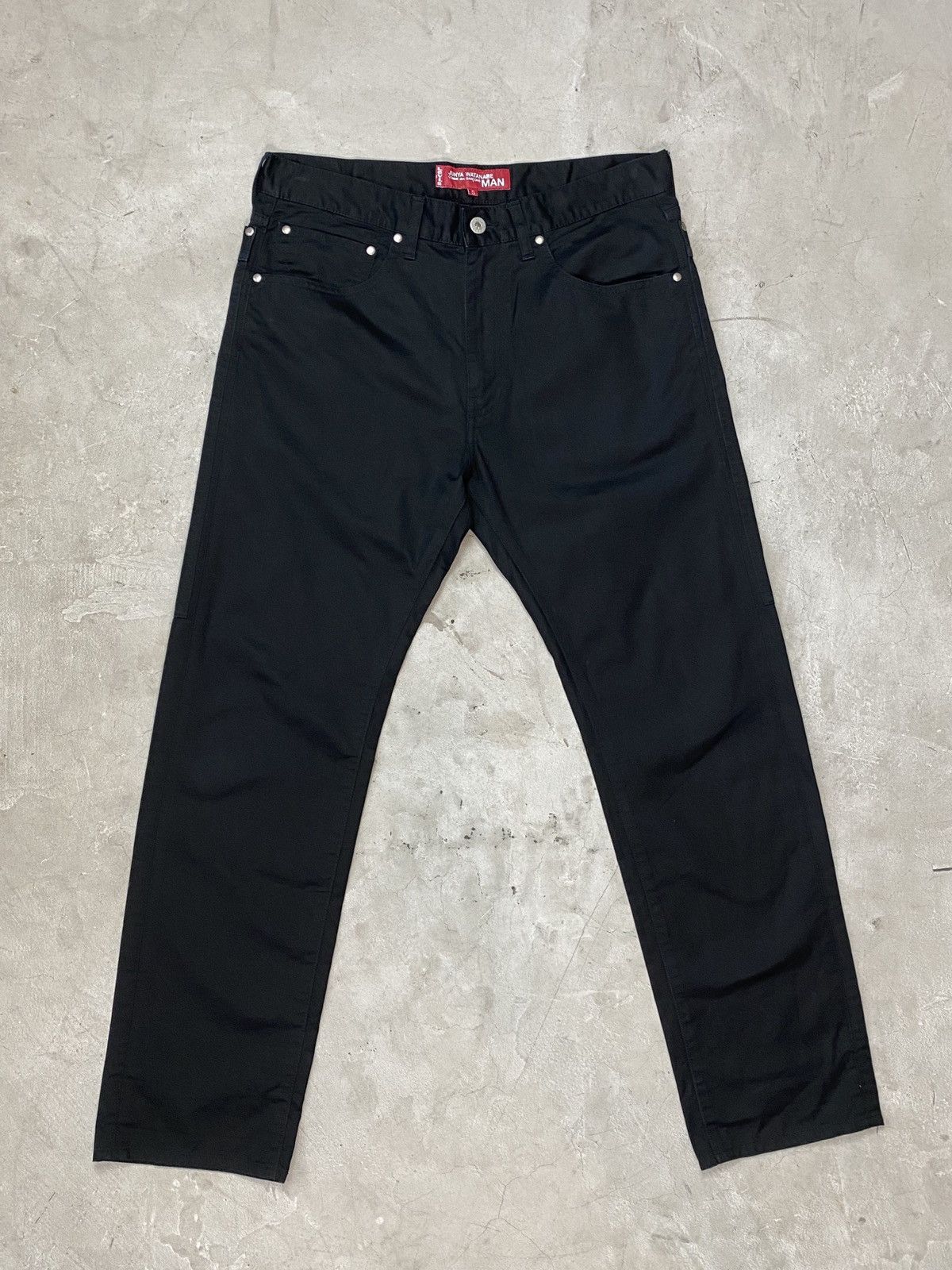 Comme des Garcons AW/13 Junya Watanabe Black Large Double Pocket Pants Size US 32 / EU 48 - 1 Thumbnail