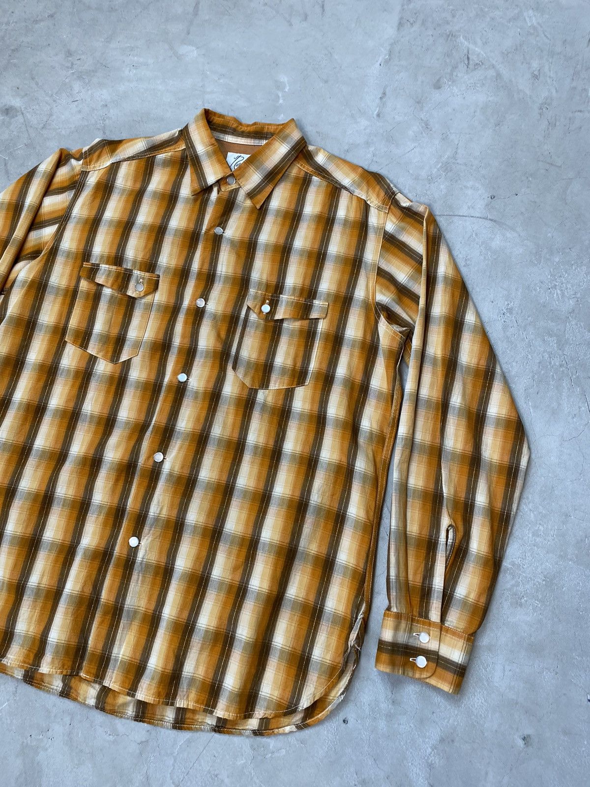 Needles Needles 2 Pocket Checkered Button-Up Size US L / EU 52-54 / 3 - 2 Thumbnail