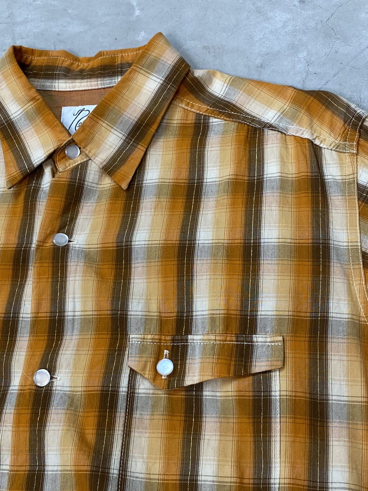 Needles Needles 2 Pocket Checkered Button-Up Size US L / EU 52-54 / 3 - 3 Thumbnail