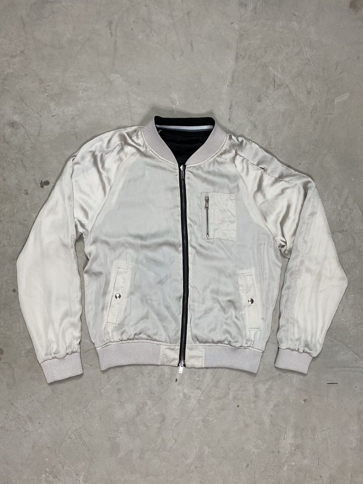 Diet Butcher Slim Skin Diet Butcher Reversible Embroidered Sukajan Jacket Size US L / EU 52-54 / 3 - 3 Thumbnail