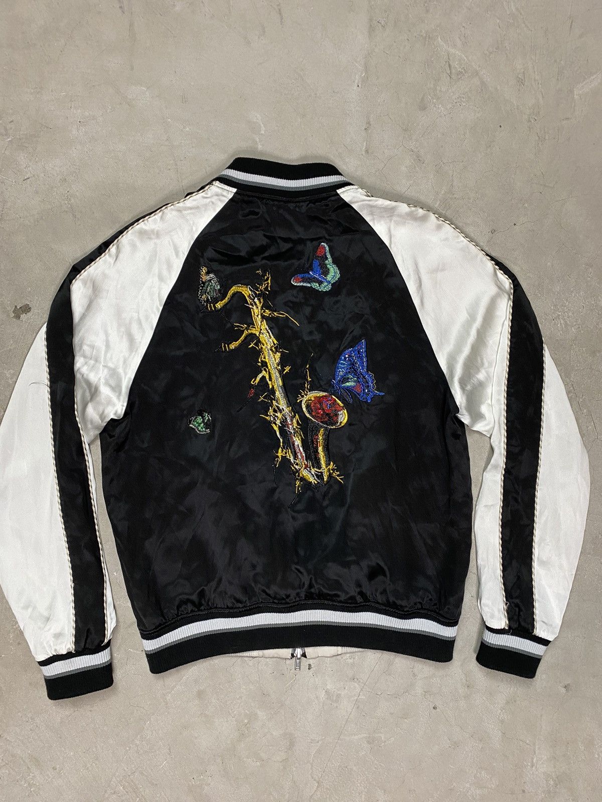 Diet Butcher Slim Skin Diet Butcher Reversible Embroidered Sukajan Jacket Size US L / EU 52-54 / 3 - 8 Thumbnail
