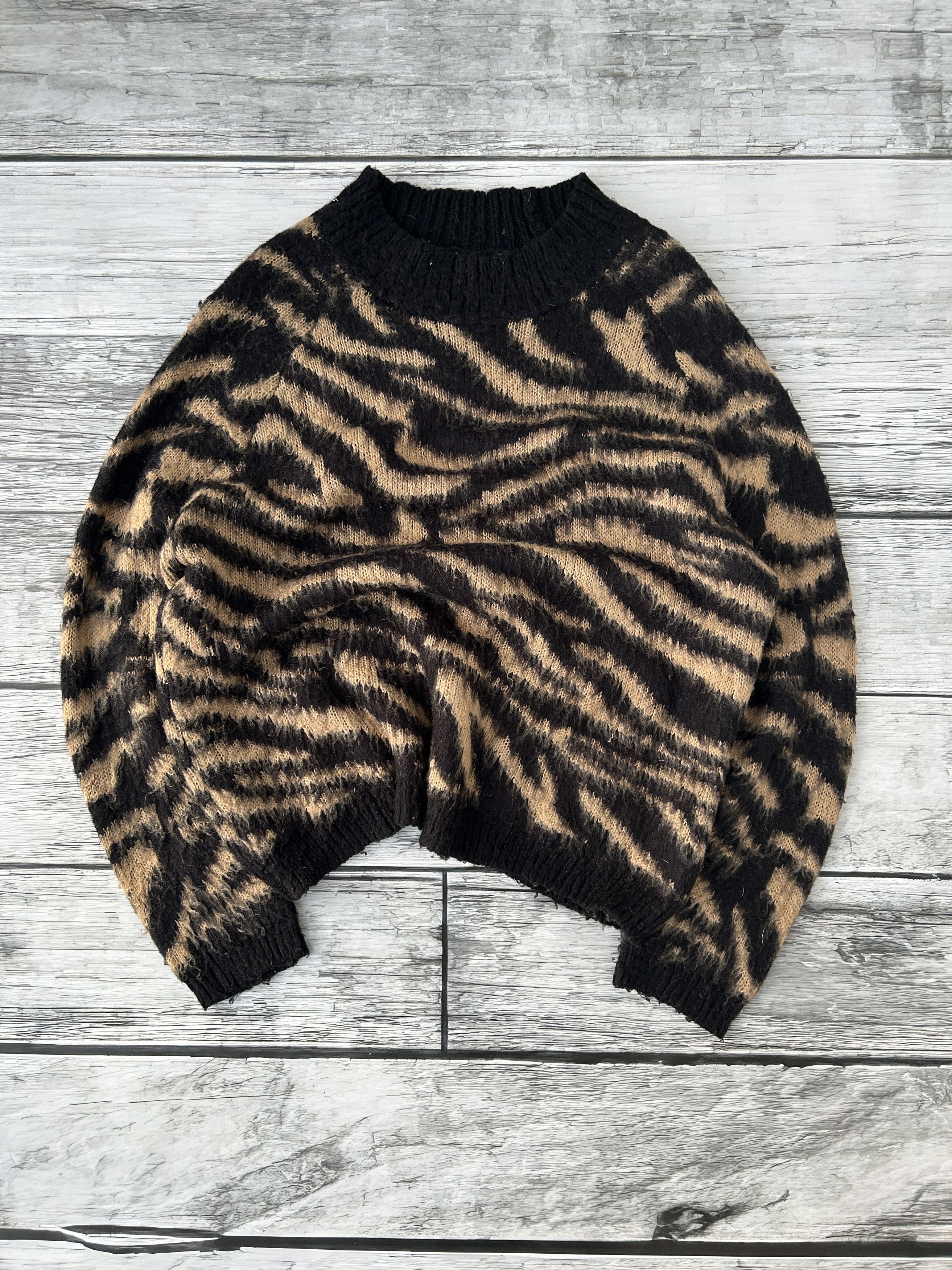 Japanese Brand × Vintage Vintage Y2K Mohair Teddy Grass Sweater Cutie Style Size US M / EU 48-50 / 2 - 1 Thumbnail