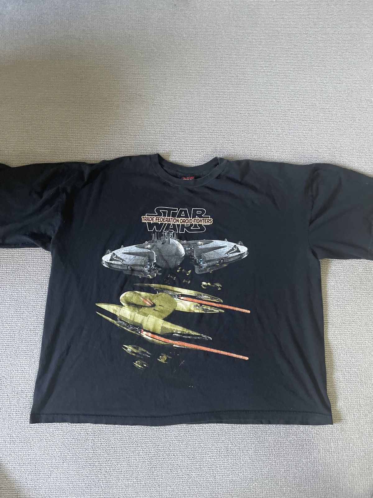 Vintage 90’s Star Wars trade federation droid fighters shirt