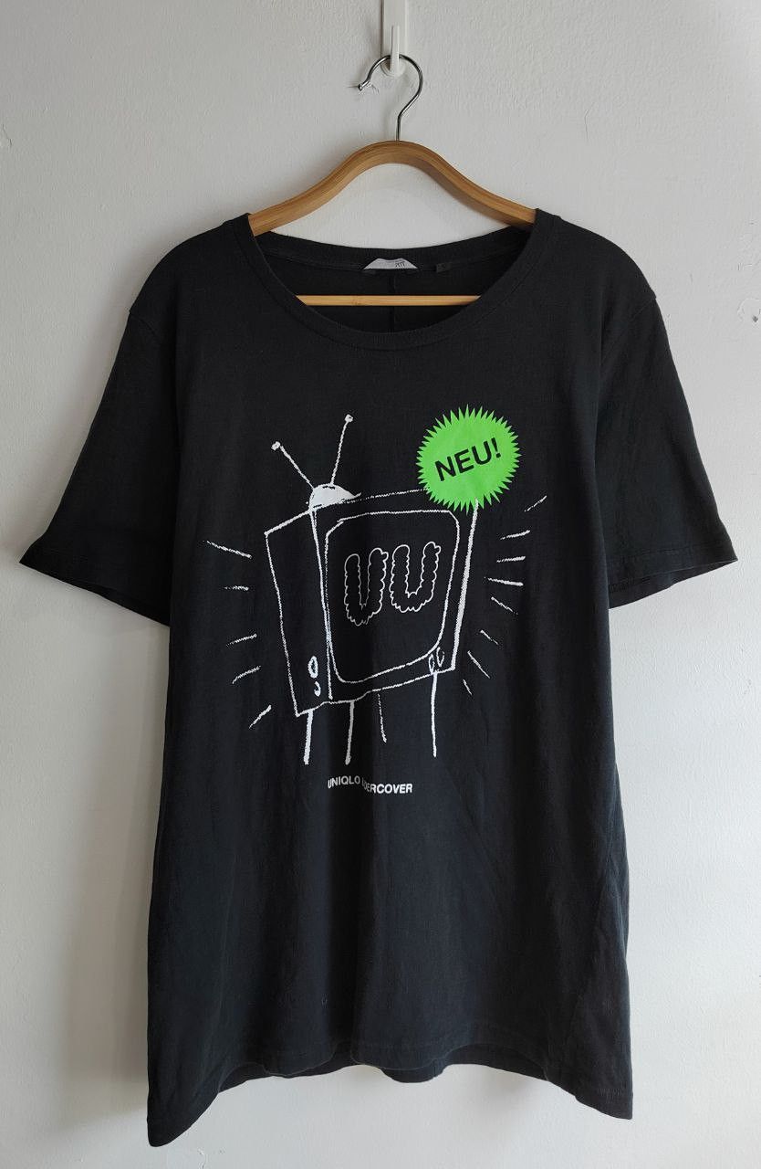 Japanese Brand × Undercover × Vintage Undercover x Uniqlo NEU Television Black Size XL Size US XL / EU 56 / 4 - 3 Thumbnail
