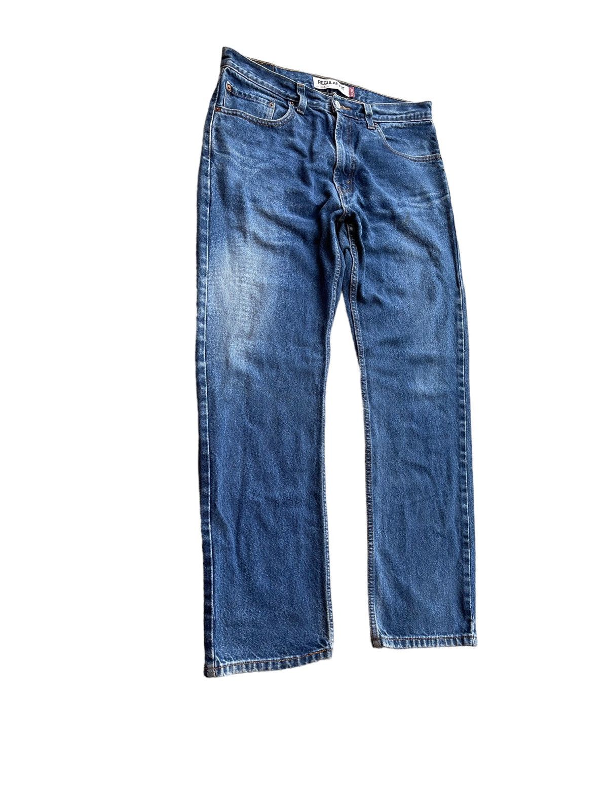 Levi's Vintage Levis 505 Regular Fit Made Lesotho Denim Jeans Size US 34 / EU 50 - 3 Thumbnail