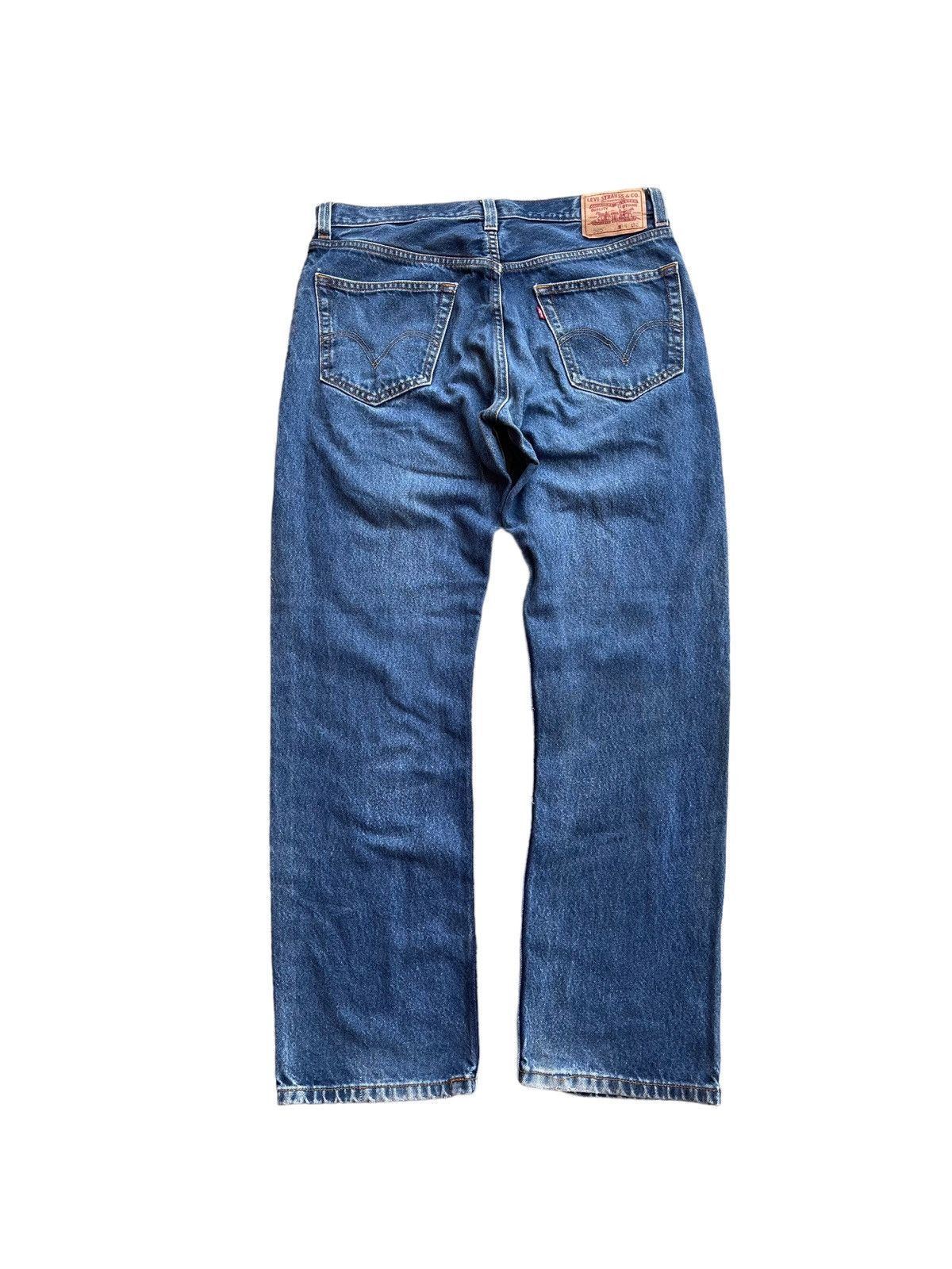 Levi's Vintage Levis 505 Regular Fit Made Lesotho Denim Jeans Size US 34 / EU 50 - 5 Thumbnail