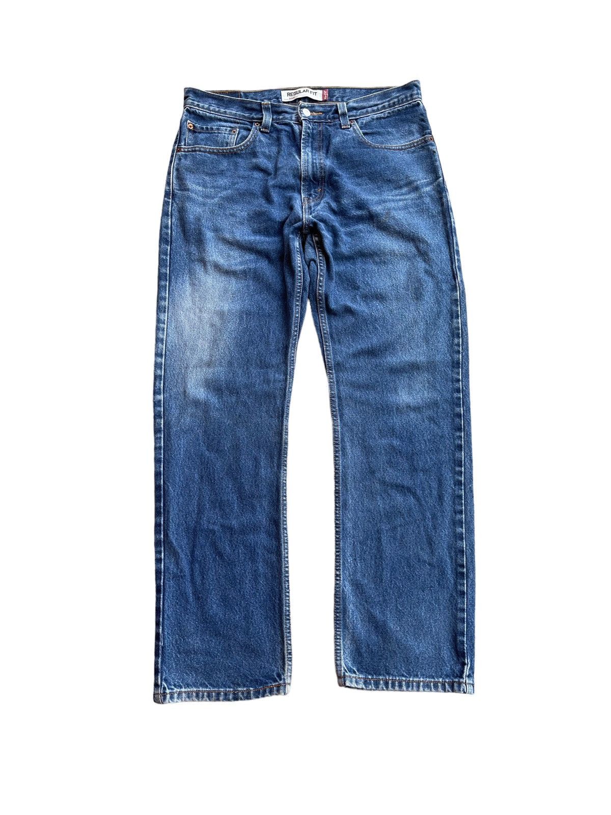 Levi's Vintage Levis 505 Regular Fit Made Lesotho Denim Jeans Size US 34 / EU 50 - 1 Thumbnail