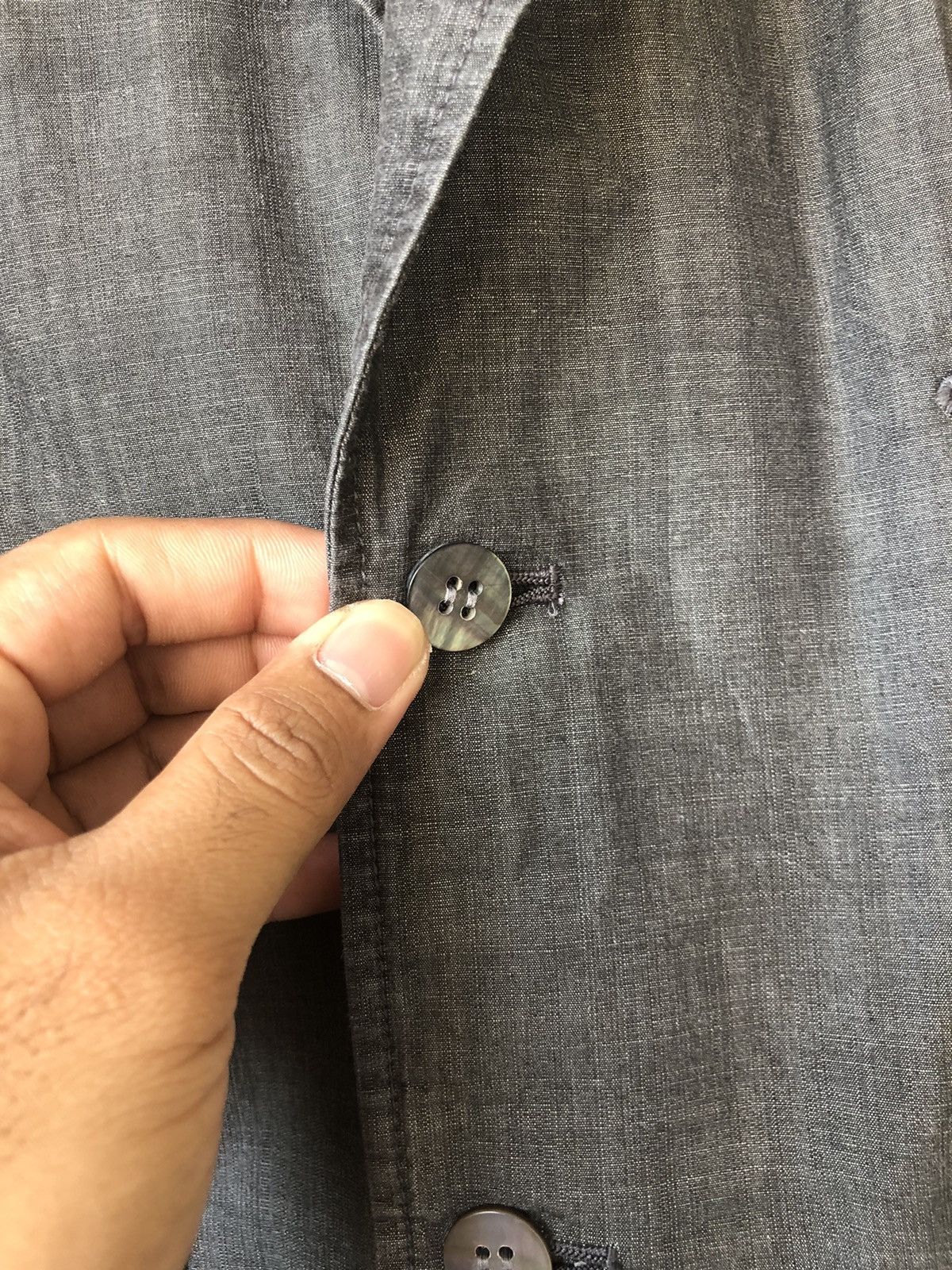 Issey Miyake Vintage Issey Miyake Plantation Denim Light Jackets Size M / US 6-8 / IT 42-44 - 14 Thumbnail
