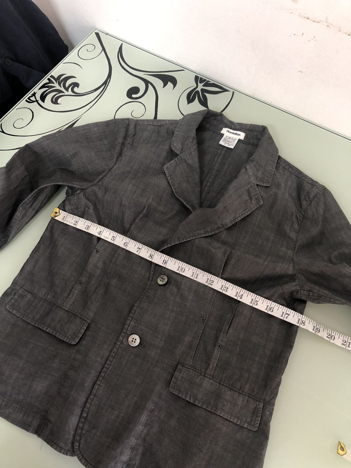 Issey Miyake Vintage Issey Miyake Plantation Denim Light Jackets Size M / US 6-8 / IT 42-44 - 18 Thumbnail