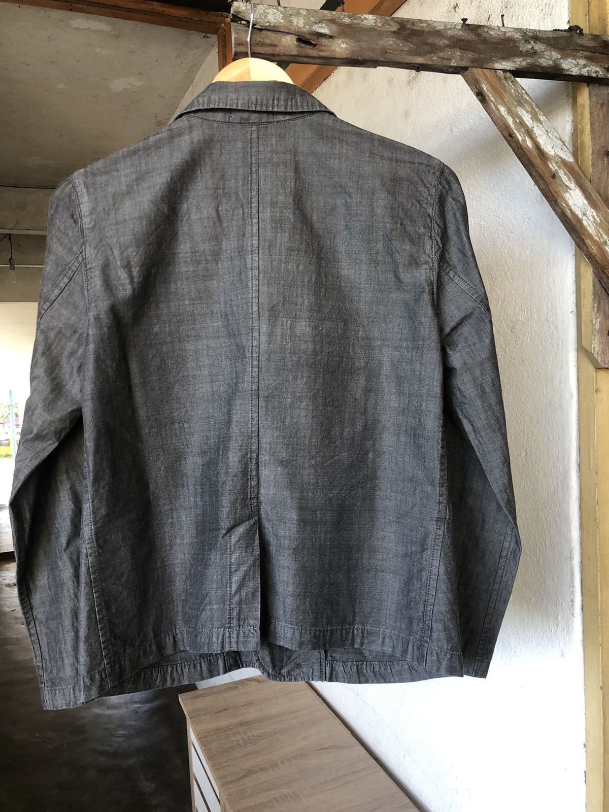 Issey Miyake Vintage Issey Miyake Plantation Denim Light Jackets Size M / US 6-8 / IT 42-44 - 16 Thumbnail