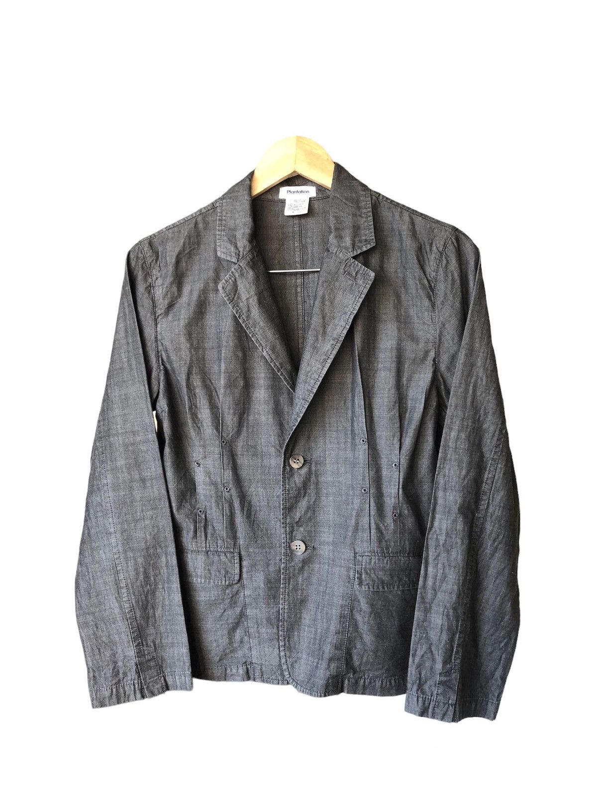 Issey Miyake Vintage Issey Miyake Plantation Denim Light Jackets Size M / US 6-8 / IT 42-44 - 22 Thumbnail