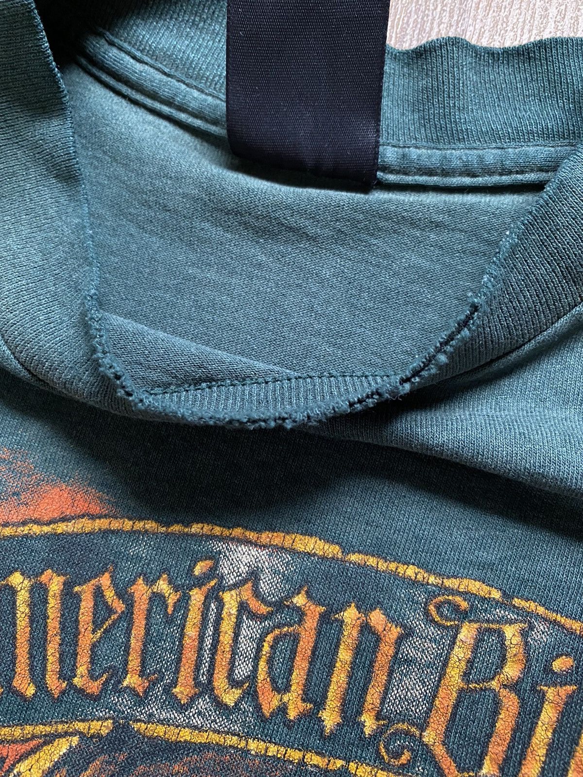 Vintage Harley Davidson 3D Emblem Eagle Dragon American Biker TShirt Size US XL / EU 56 / 4 - 9 Thumbnail