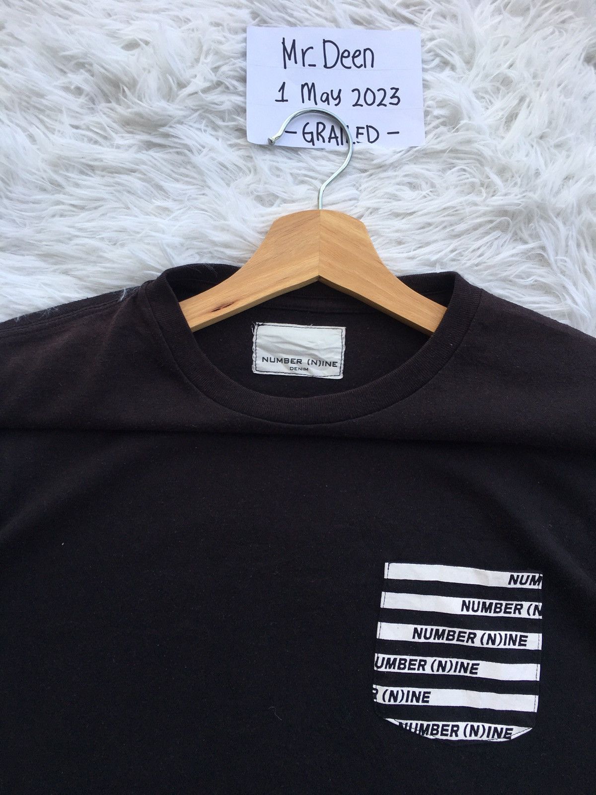 Number (N)ine Rare Number Nine Pocket Tshirt Size US M / EU 48-50 / 2 - 5 Thumbnail
