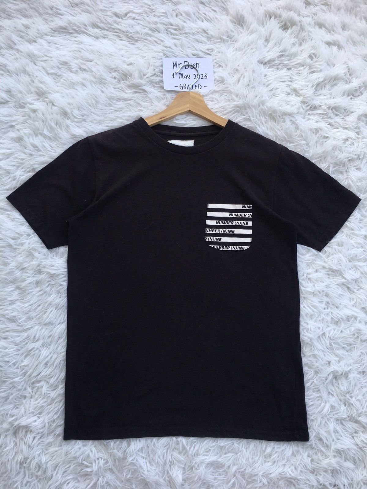 Number (N)ine Rare Number Nine Pocket Tshirt Size US M / EU 48-50 / 2 - 1 Thumbnail