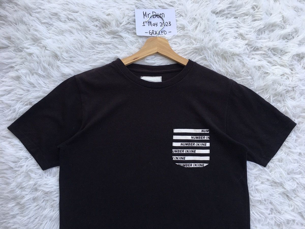 Number (N)ine Rare Number Nine Pocket Tshirt Size US M / EU 48-50 / 2 - 4 Thumbnail
