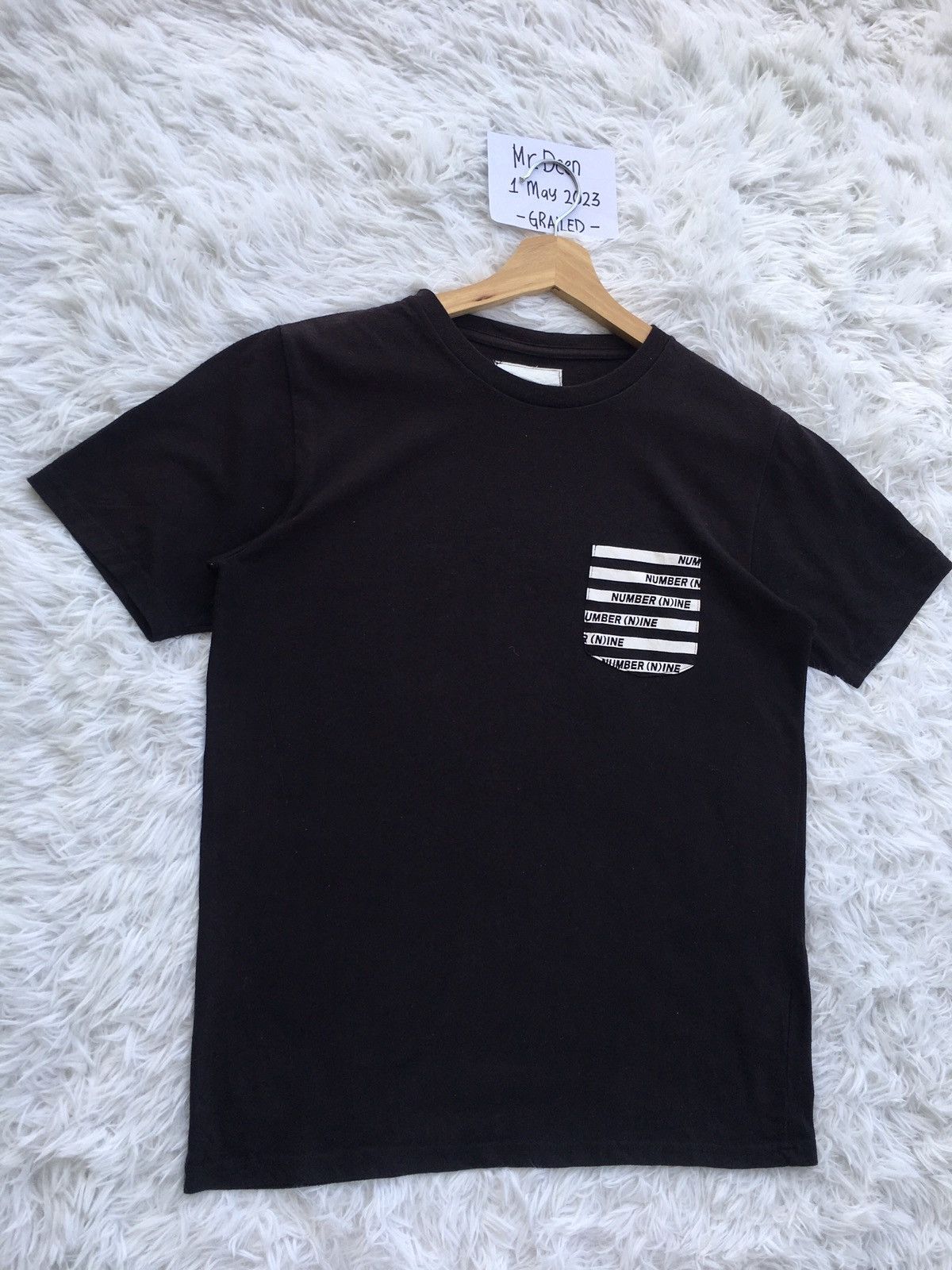 Number (N)ine Rare Number Nine Pocket Tshirt Size US M / EU 48-50 / 2 - 2 Thumbnail