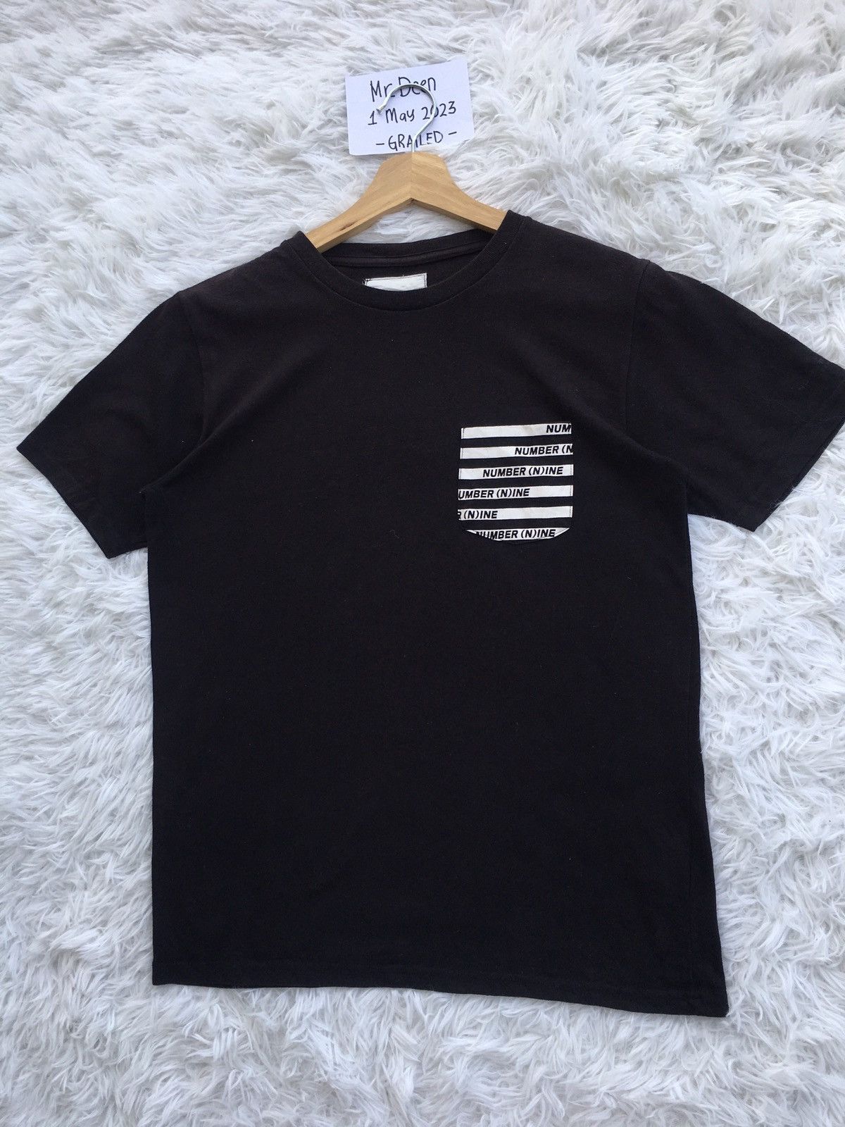 Number (N)ine Rare Number Nine Pocket Tshirt Size US M / EU 48-50 / 2 - 3 Thumbnail