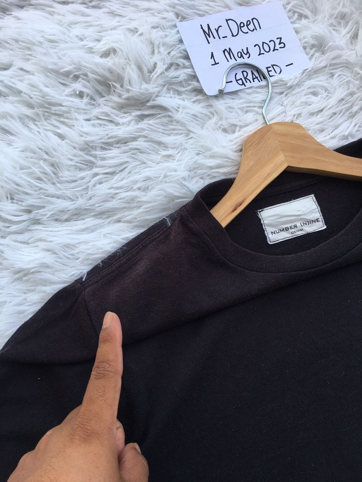Number (N)ine Rare Number Nine Pocket Tshirt Size US M / EU 48-50 / 2 - 8 Thumbnail