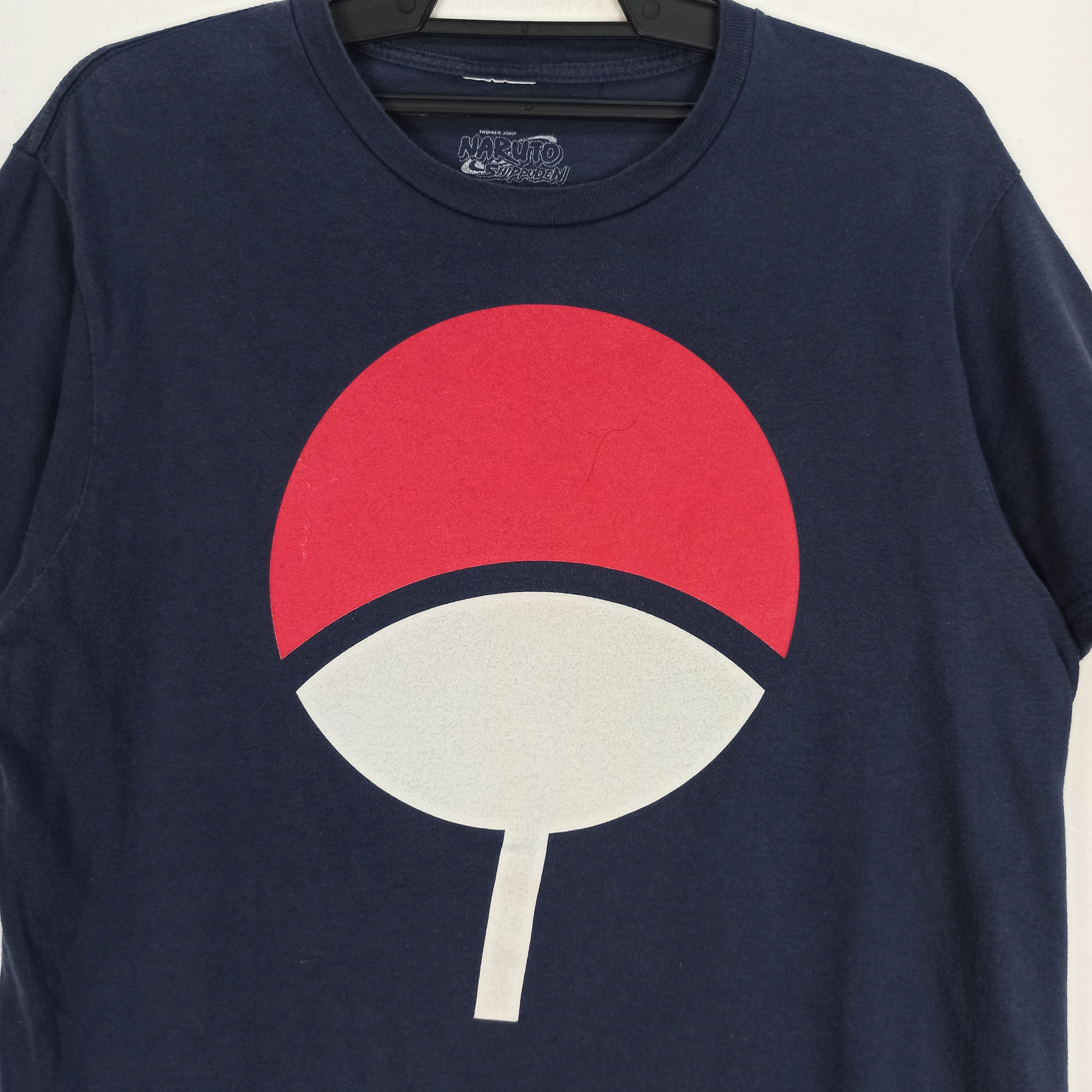 Anime Rare Uchiha Symbol Naruto Shippuden Tshirt Size US L / EU 52-54 / 3 - 2 Thumbnail