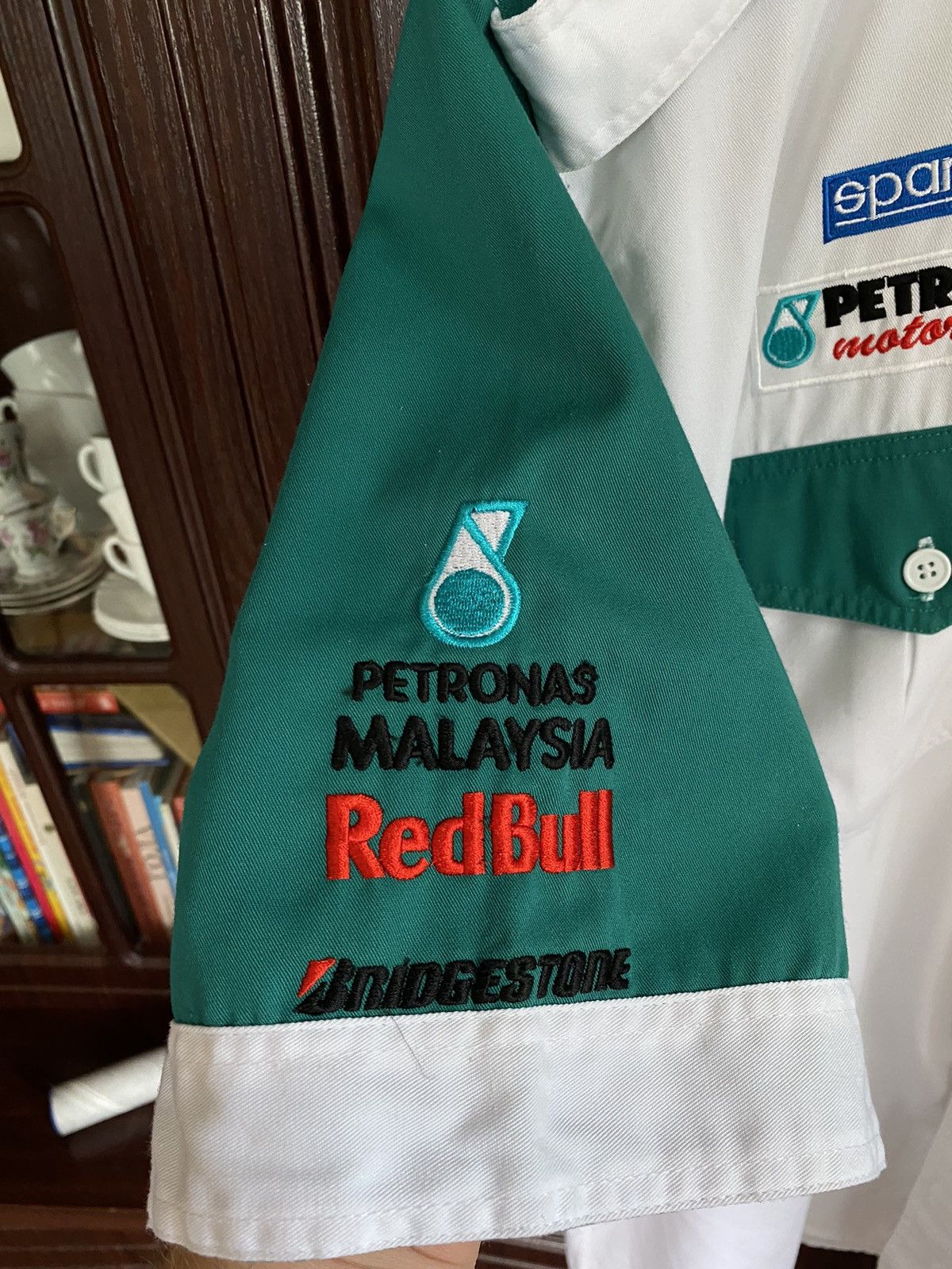 Red Bull Vintage Red Bull Sauber Petronas F1 Racing BMW Button Shirt Size US XXL / EU 58 / 5 - 4 Thumbnail