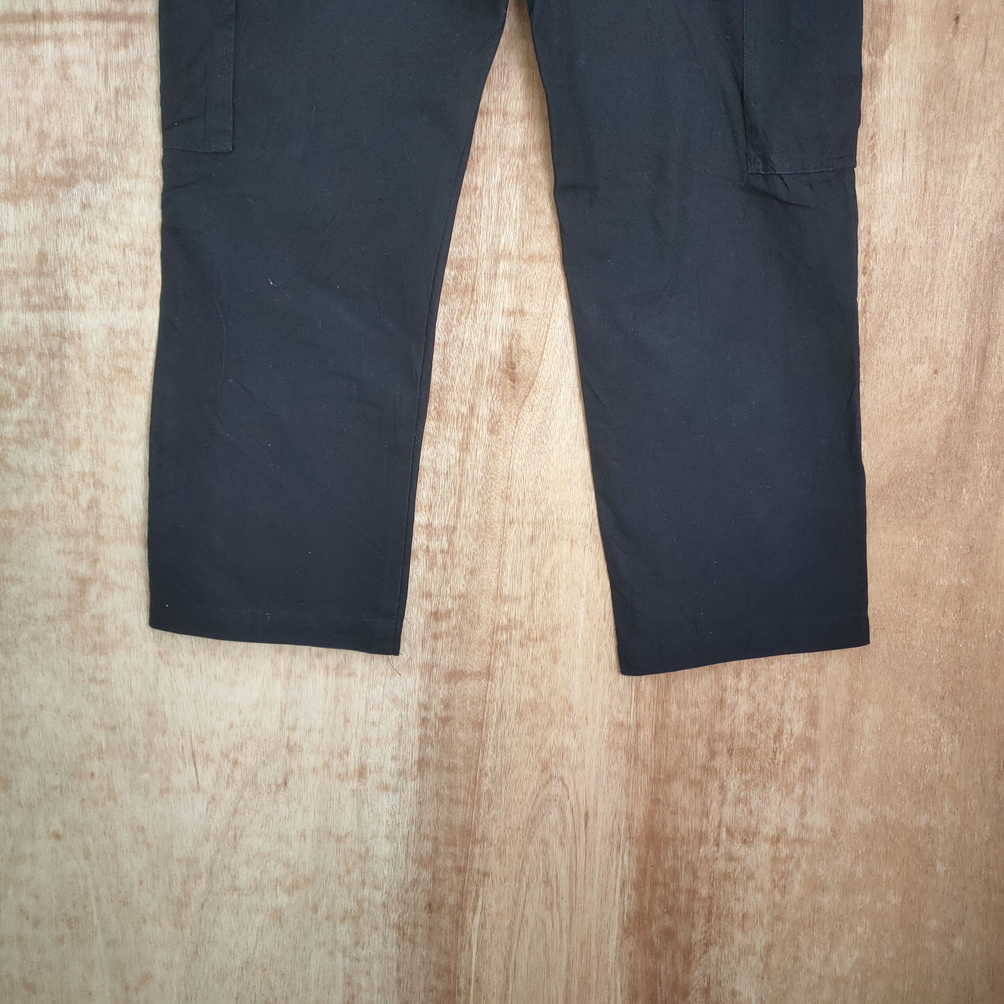 Japanese Brand SUFFUSE BLACK CARGO PANTS Size US 36 / EU 52 - 9 Thumbnail