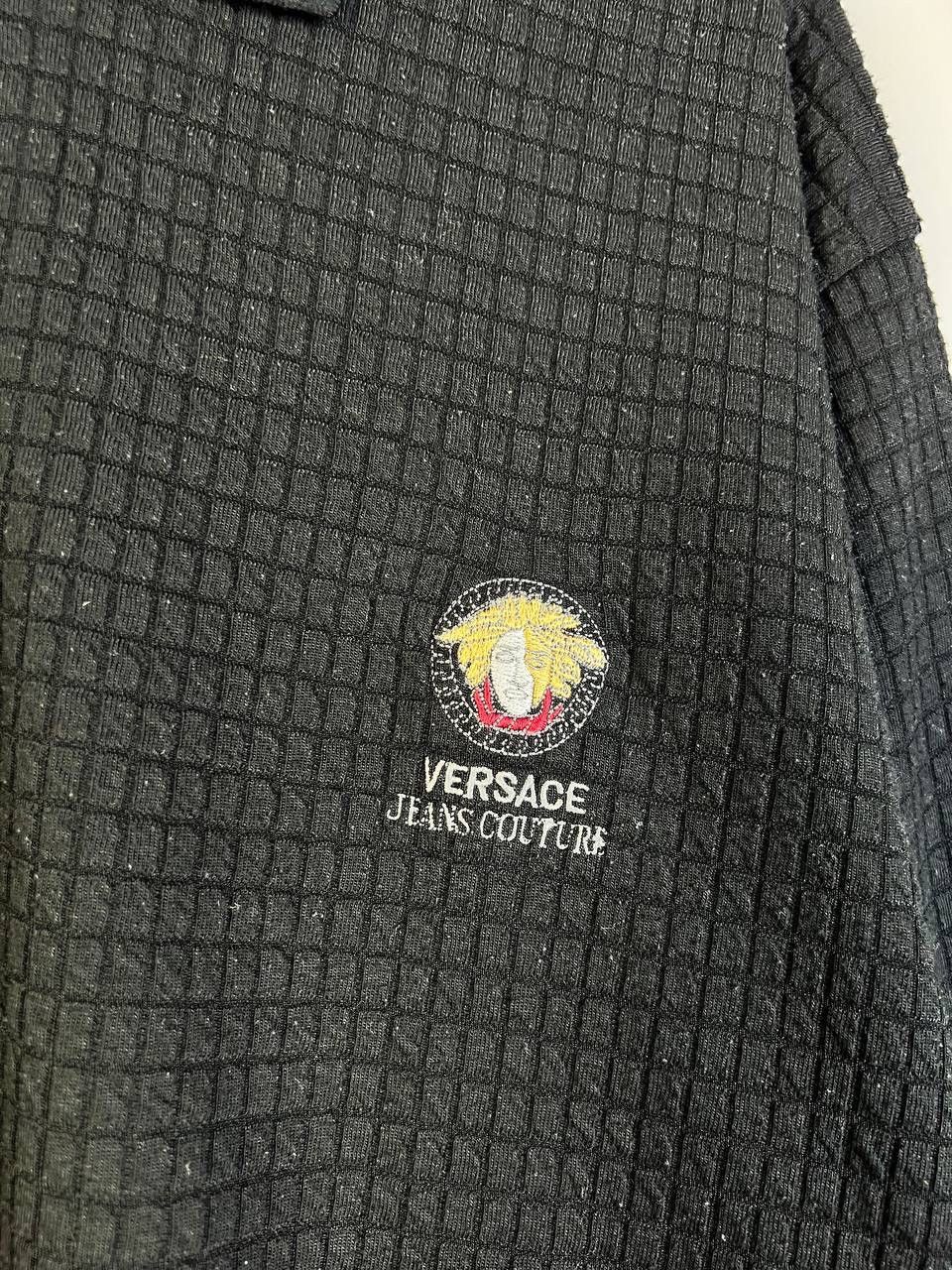 Vintage Versace vintage polo shirt size XL Size US XL / EU 56 / 4 - 2 Thumbnail