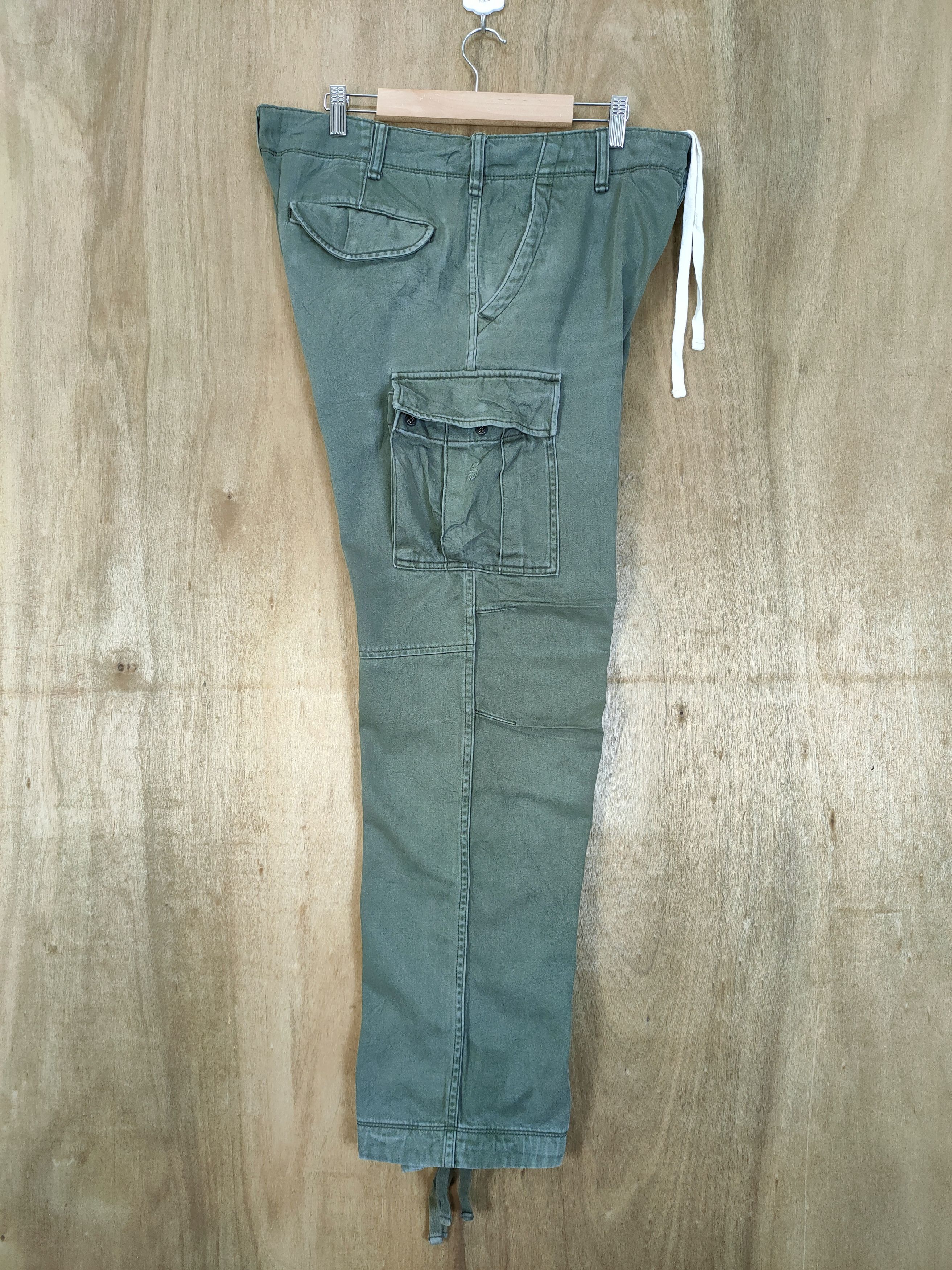 Japanese Brand × Vintage VINTAGE JAPANESE BRAND FADED CARGO PANTS Size US 36 / EU 52 - 9 Thumbnail