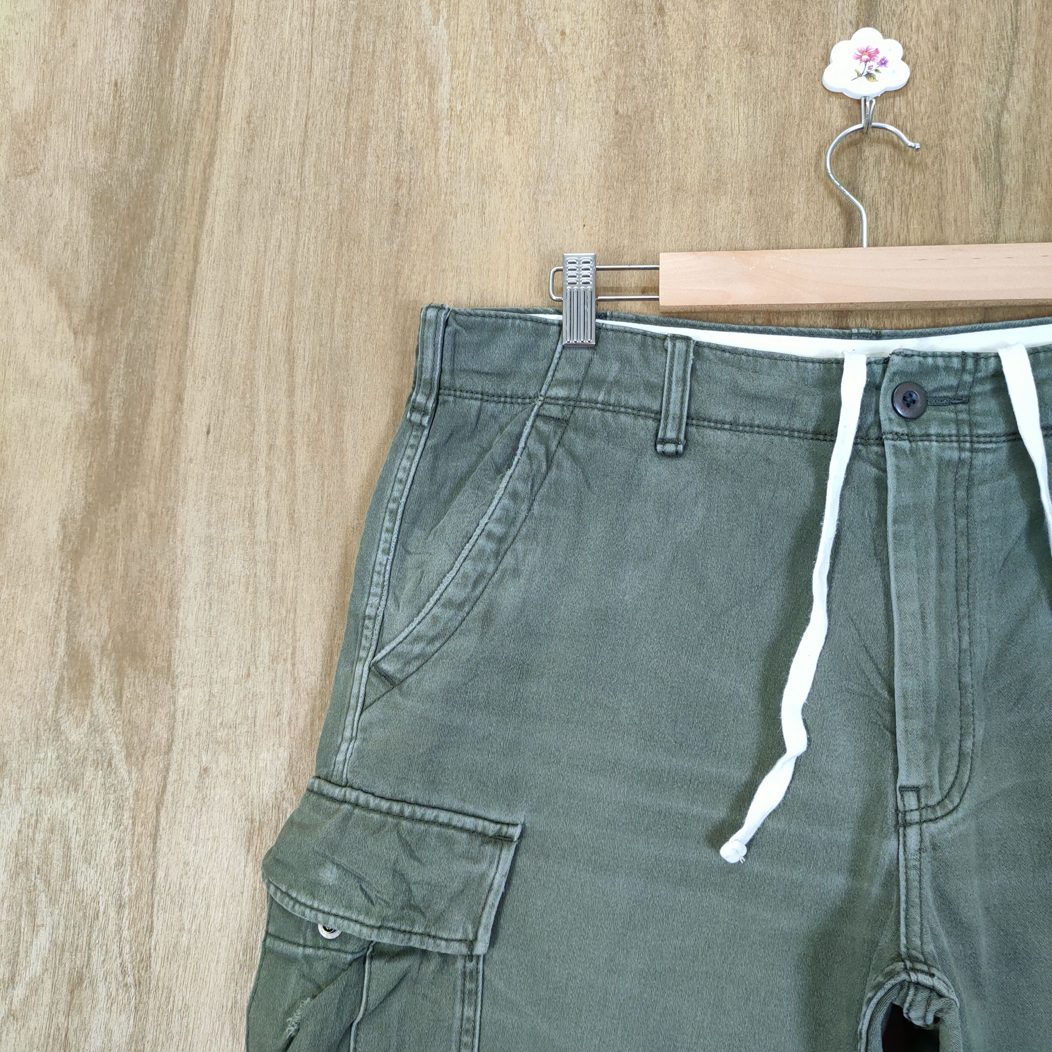 Japanese Brand × Vintage VINTAGE JAPANESE BRAND FADED CARGO PANTS Size US 36 / EU 52 - 5 Thumbnail