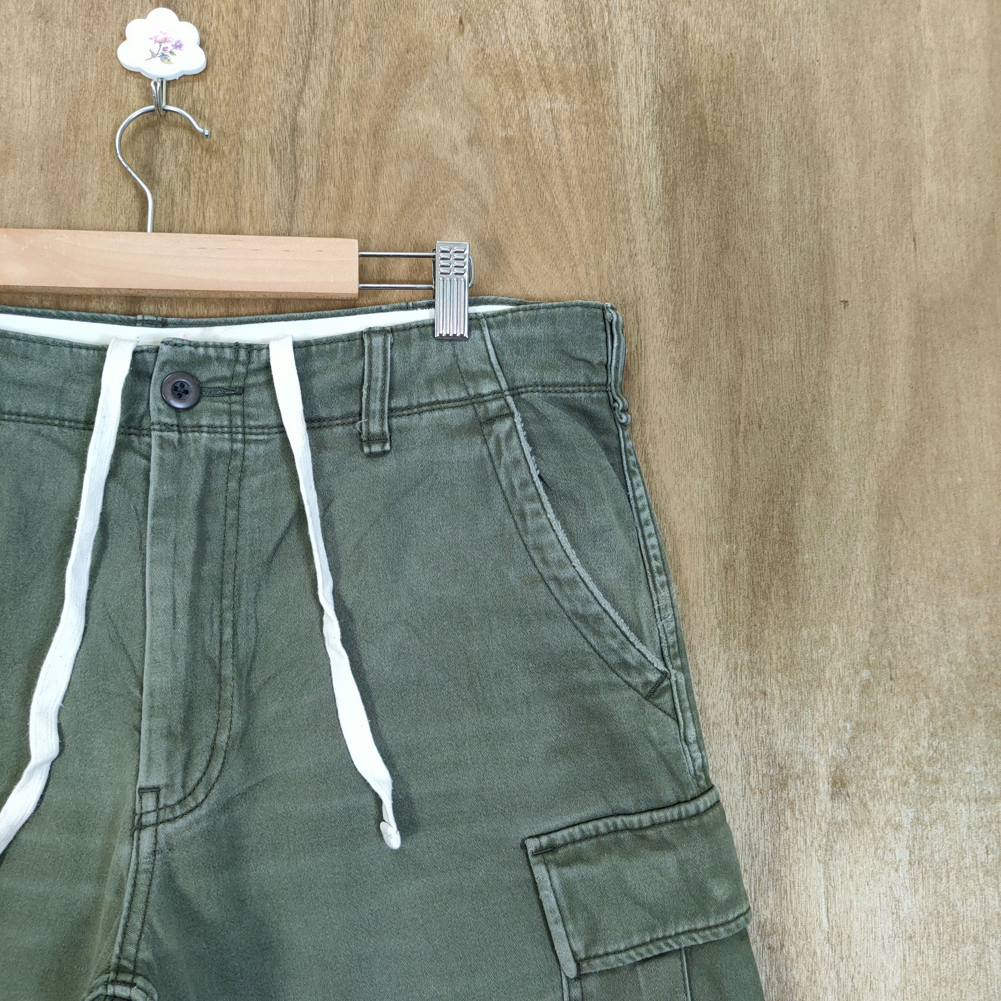 Japanese Brand × Vintage VINTAGE JAPANESE BRAND FADED CARGO PANTS Size US 36 / EU 52 - 4 Thumbnail