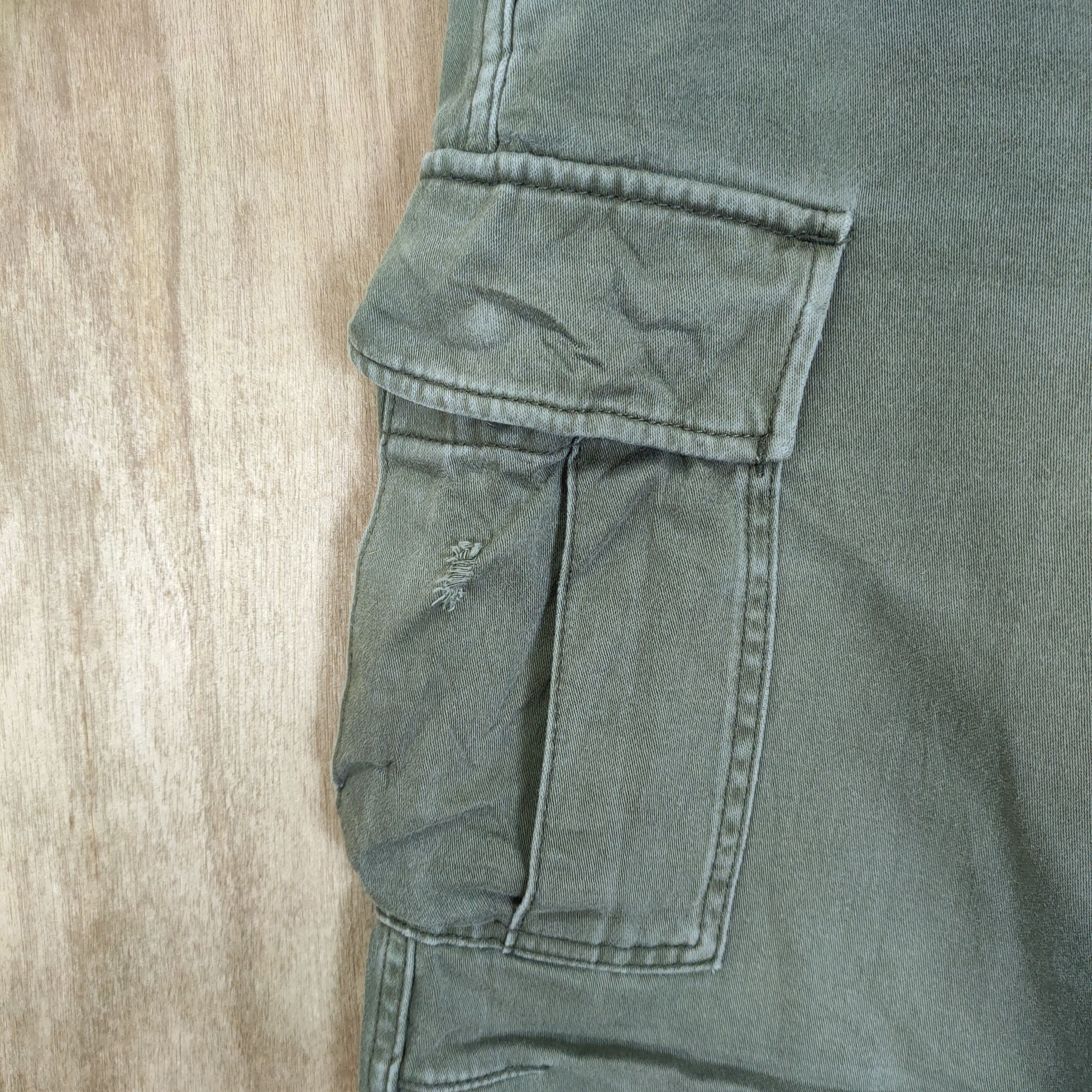 Japanese Brand × Vintage VINTAGE JAPANESE BRAND FADED CARGO PANTS Size US 36 / EU 52 - 11 Thumbnail