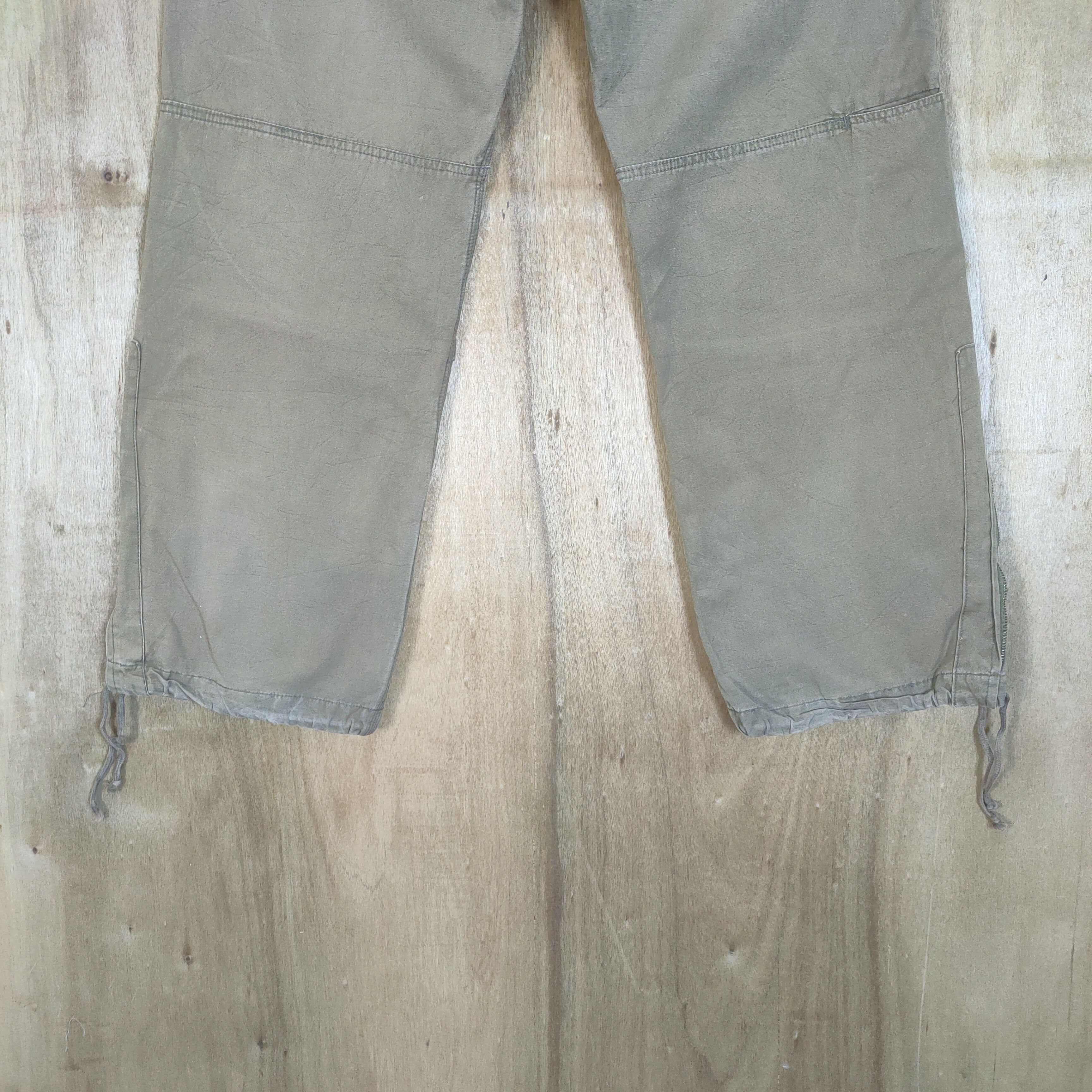 Japanese Brand JAPANESE BRAND VINTAGE FADED CARGO PANTS ZIPPER LEG Size US 36 / EU 52 - 11 Thumbnail