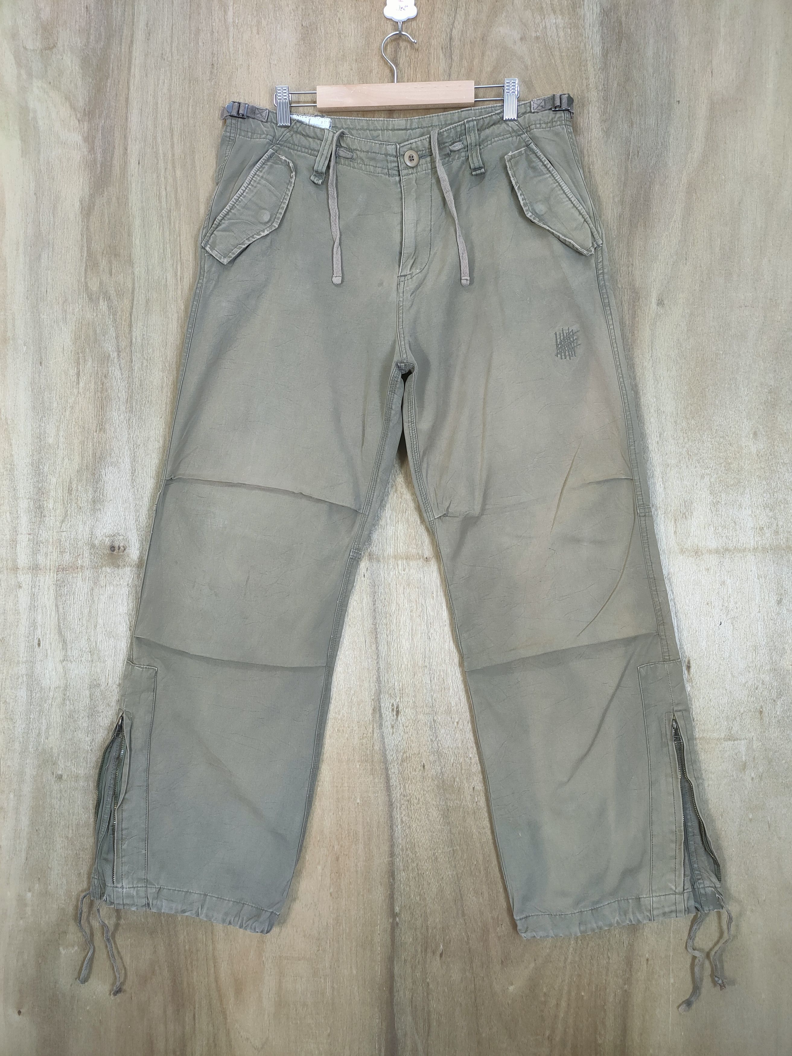 Japanese Brand JAPANESE BRAND VINTAGE FADED CARGO PANTS ZIPPER LEG Size US 36 / EU 52 - 17 Thumbnail