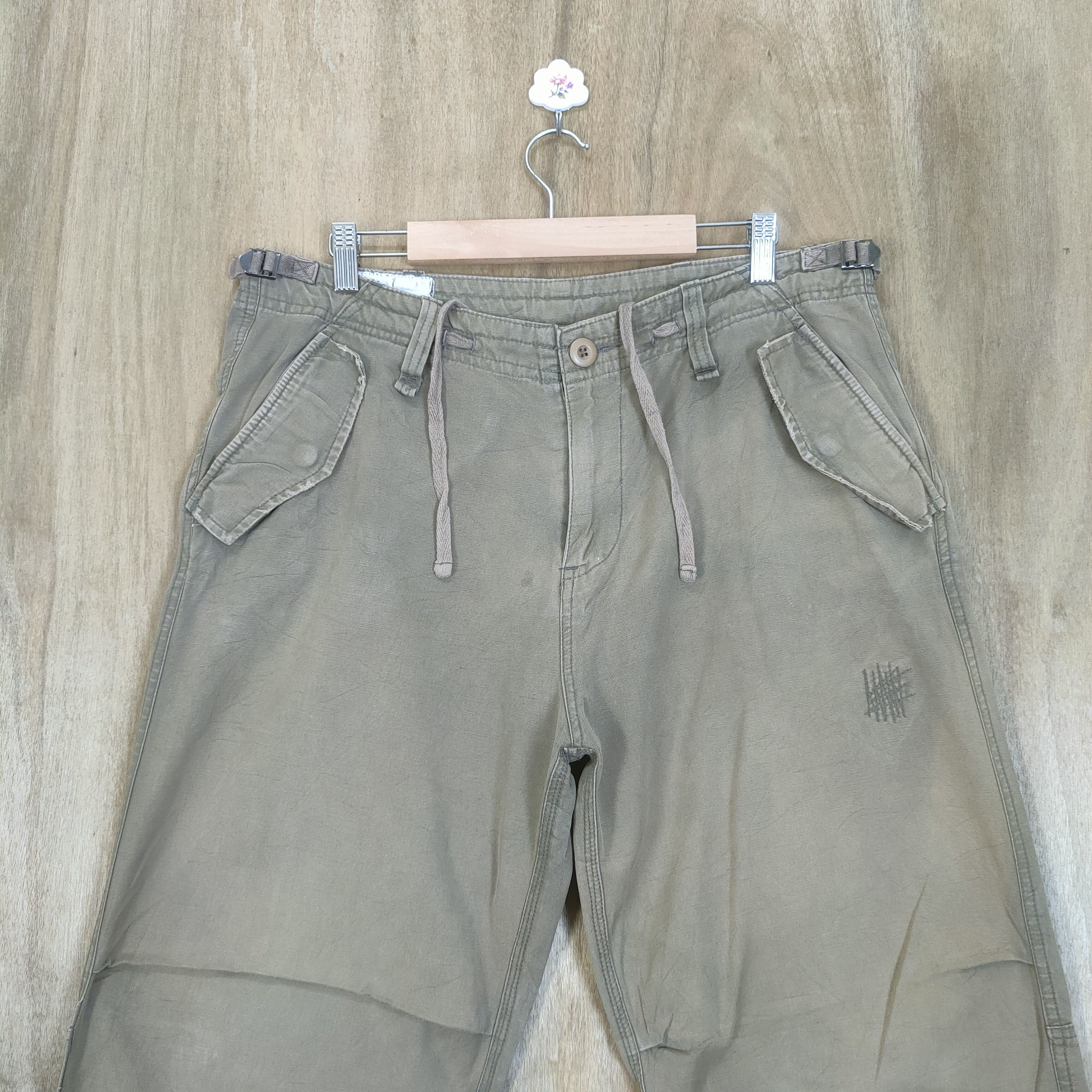Japanese Brand JAPANESE BRAND VINTAGE FADED CARGO PANTS ZIPPER LEG Size US 36 / EU 52 - 2 Thumbnail
