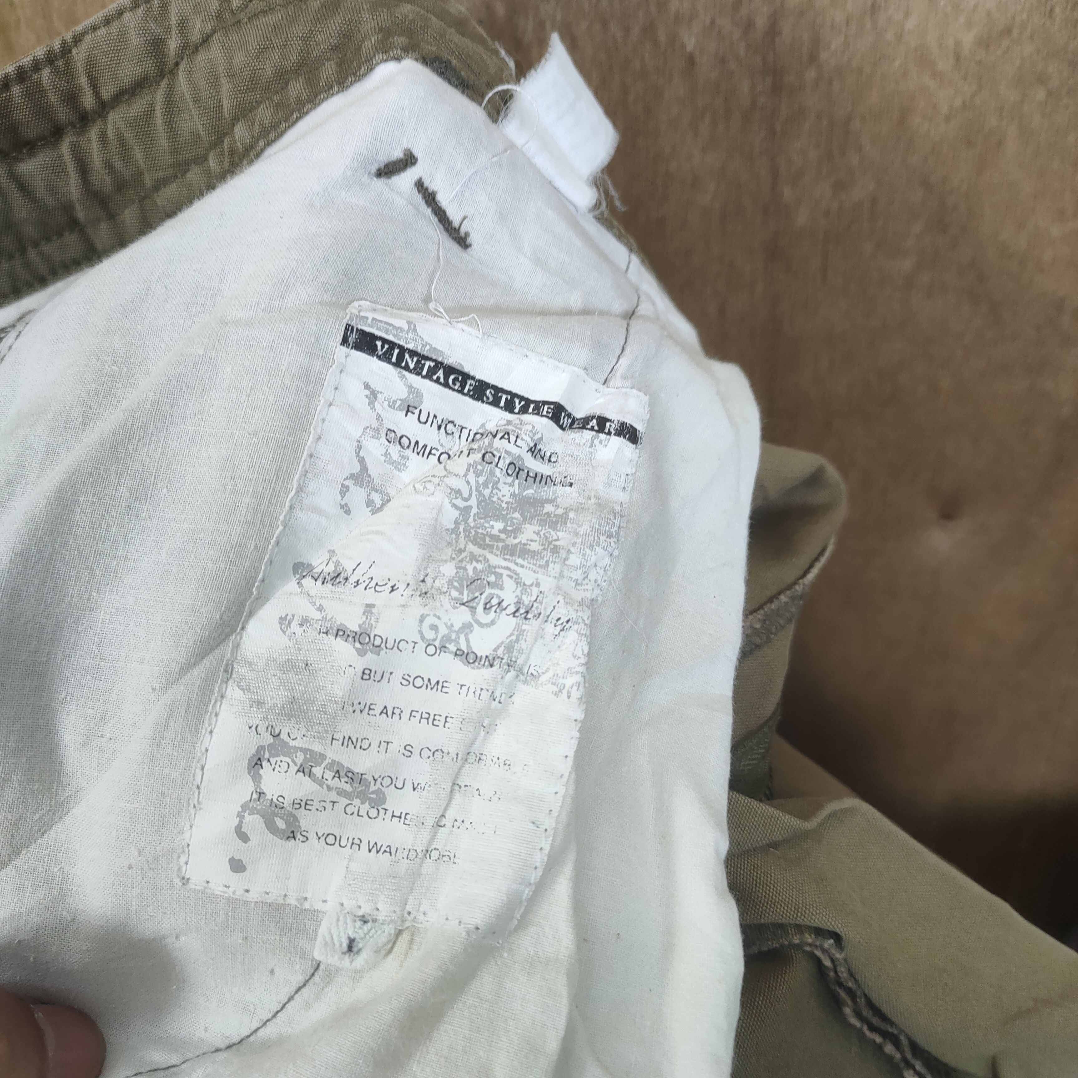 Japanese Brand JAPANESE BRAND VINTAGE FADED CARGO PANTS ZIPPER LEG Size US 36 / EU 52 - 16 Thumbnail