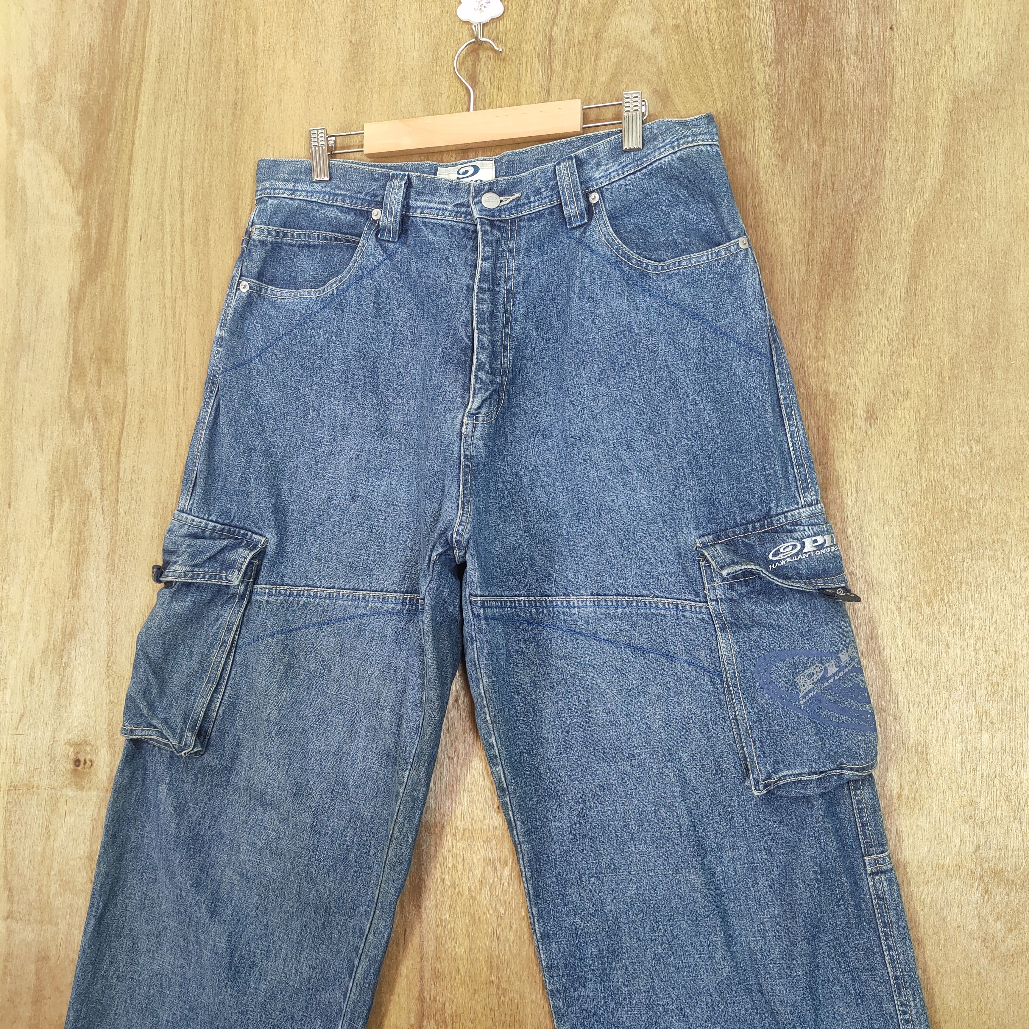 Japanese Brand PIKO HAWAII JEANS CARGO PANTS Size US 34 / EU 50 - 3 Thumbnail