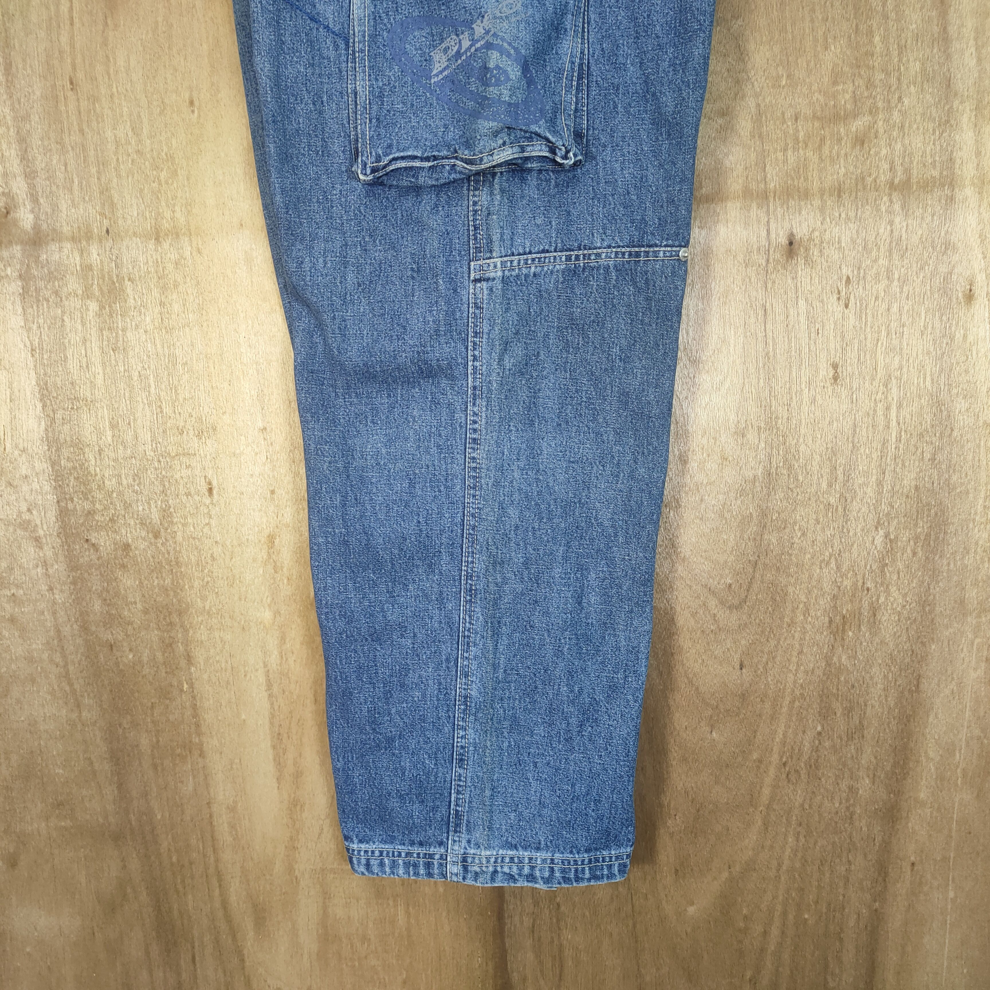 Japanese Brand PIKO HAWAII JEANS CARGO PANTS Size US 34 / EU 50 - 11 Thumbnail