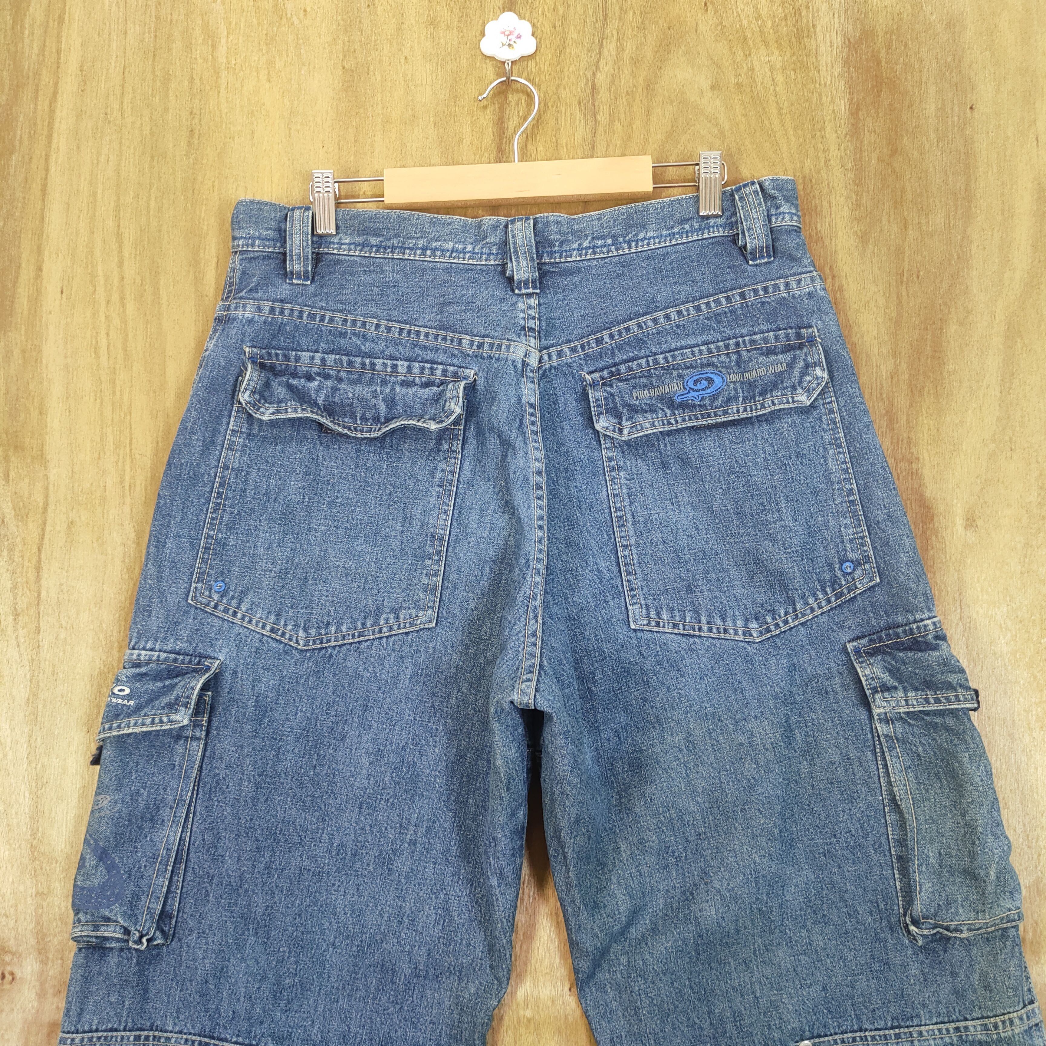 Japanese Brand PIKO HAWAII JEANS CARGO PANTS Size US 34 / EU 50 - 6 Thumbnail